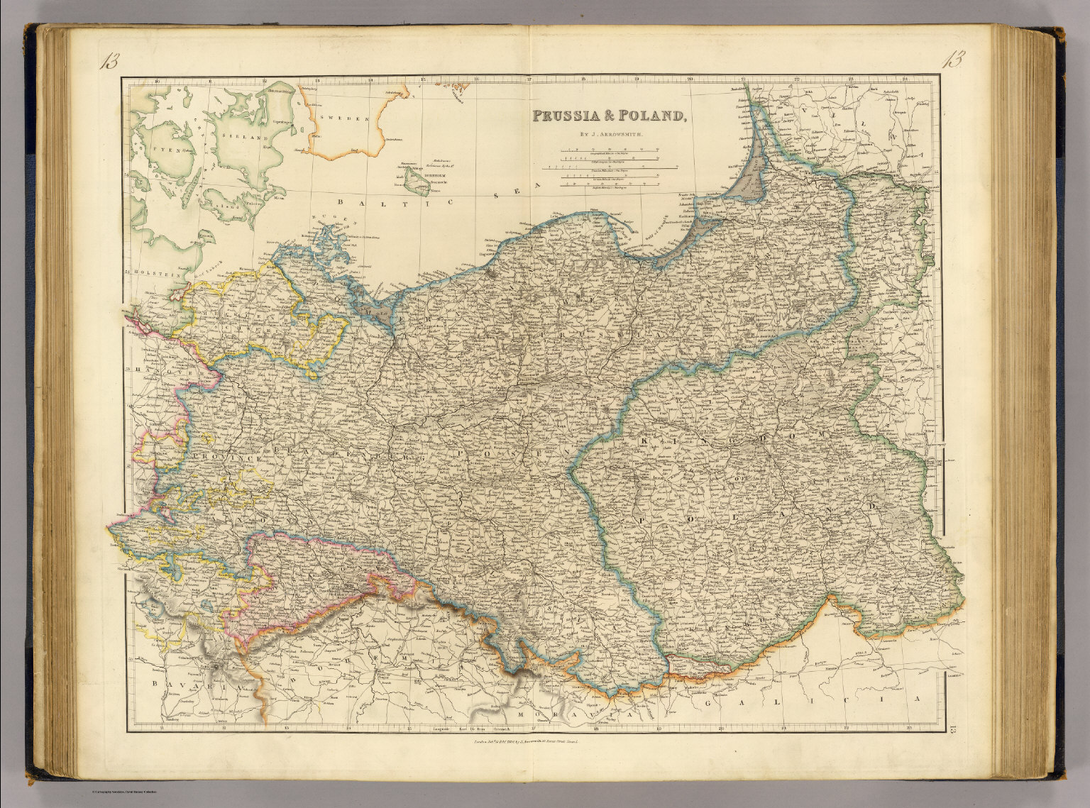 Prussia Poland David Rumsey Historical Map Collection   0036013 