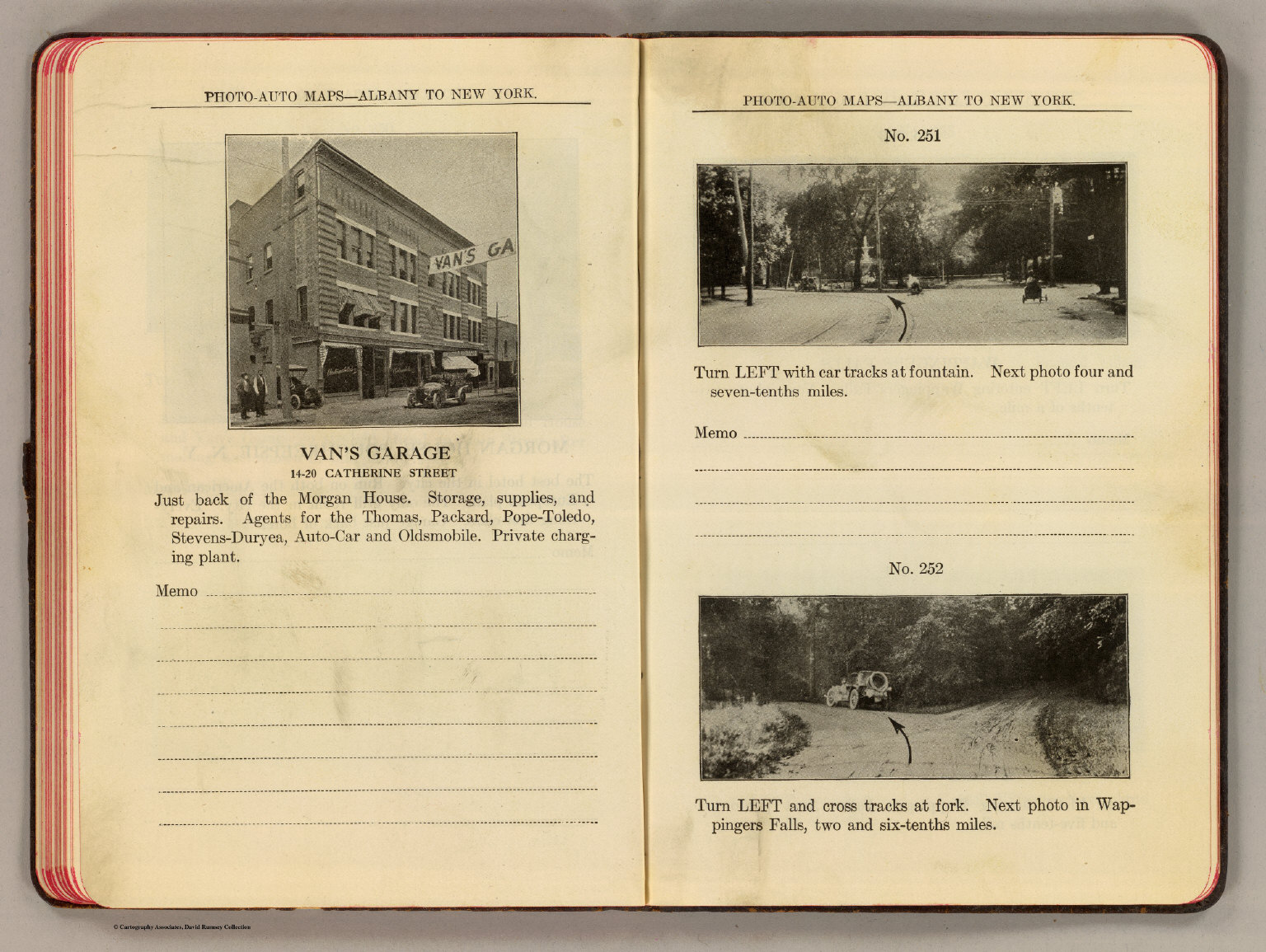 25152 Van's Garage; (Poughkeepsie) David Rumsey Historical Map