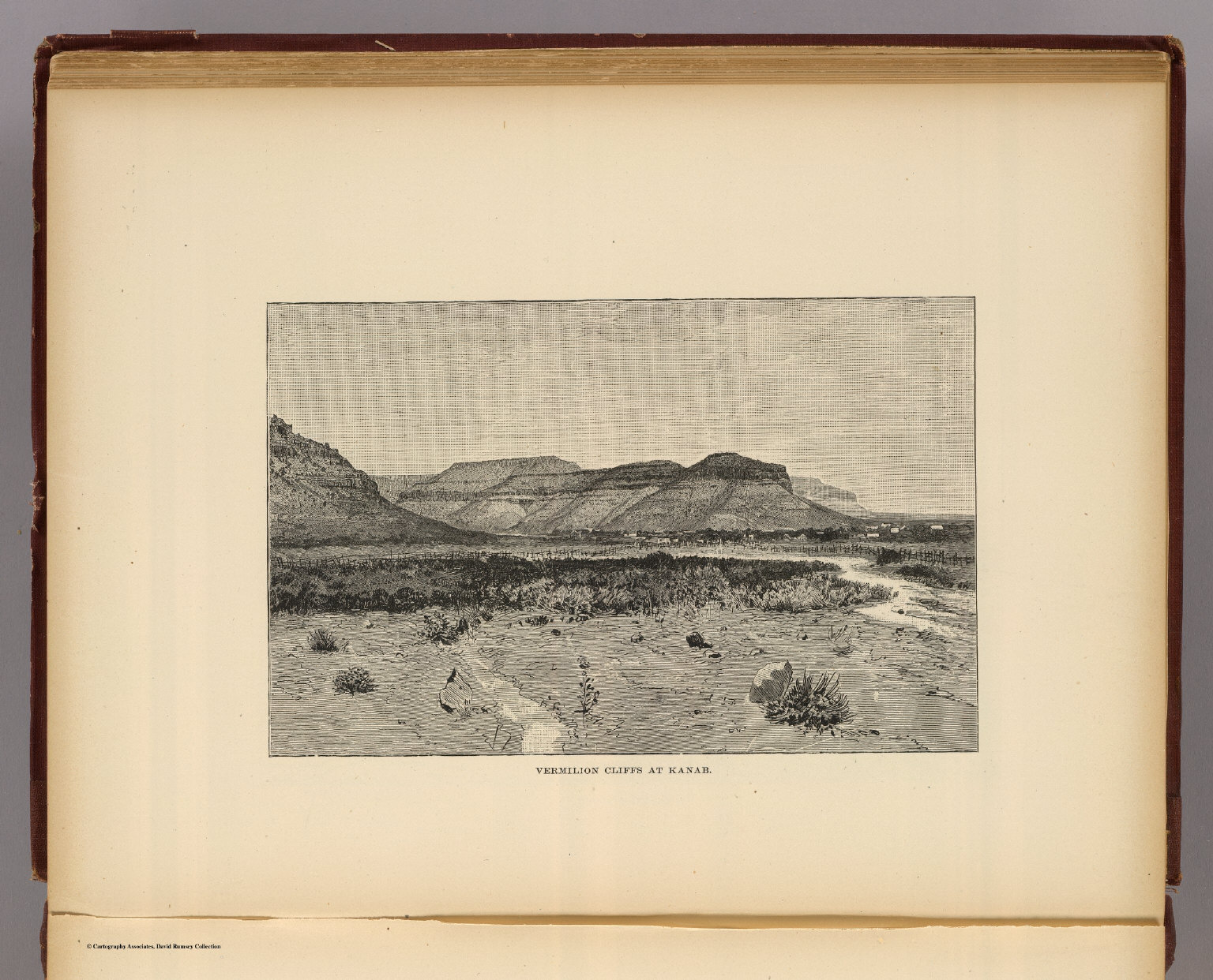 Vermilion Cliffs, Kanab. David Rumsey Historical Map Collection