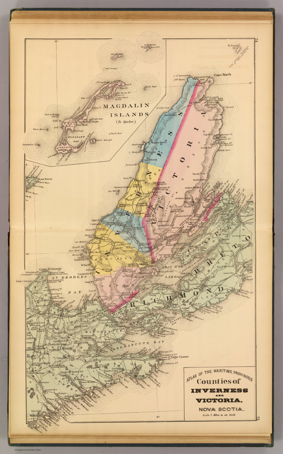 Inverness, Victoria counties, N.S. - David Rumsey Historical Map Collection