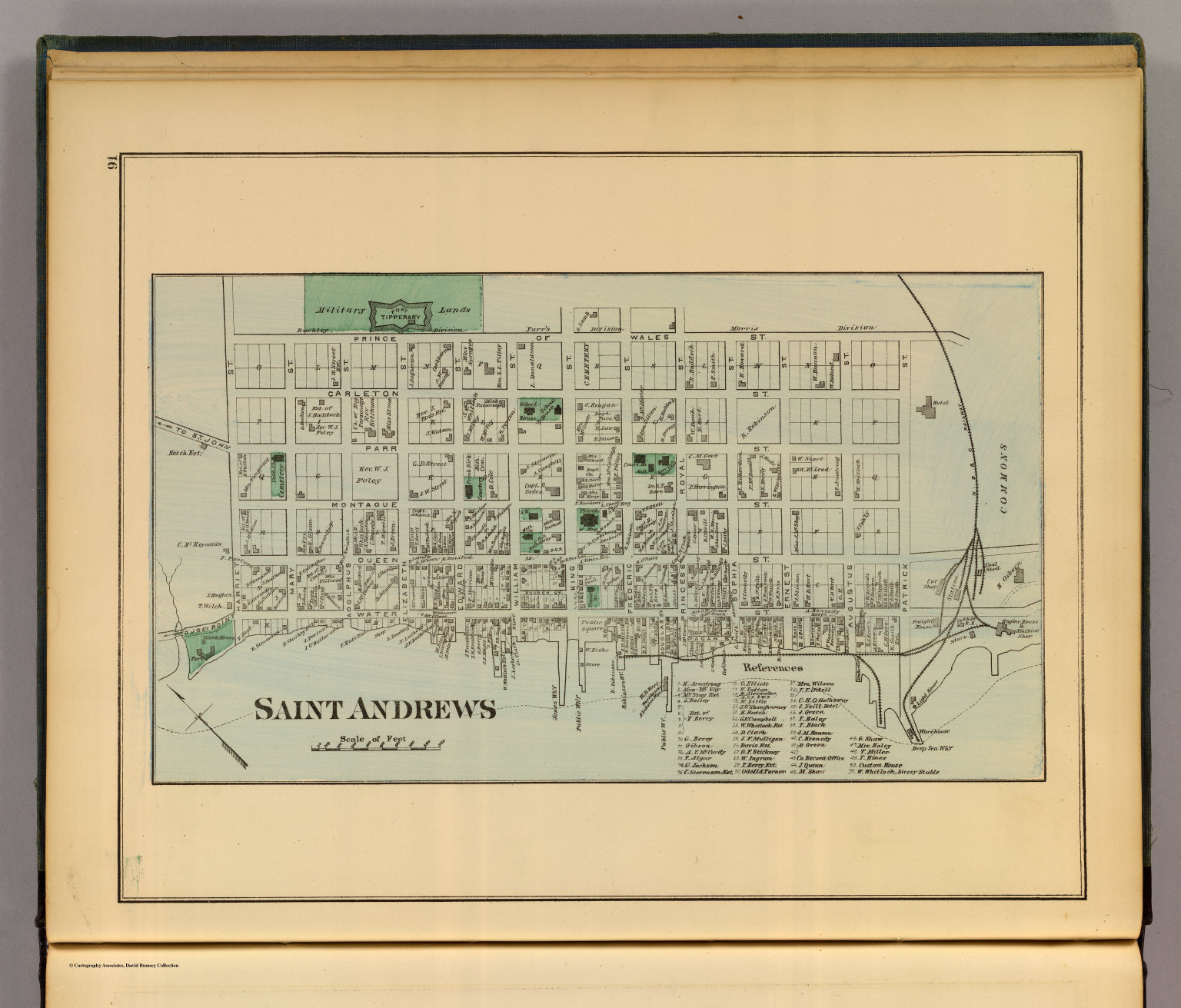 Map Of St Andrews Nb St. Andrews (N.b.) - David Rumsey Historical Map Collection