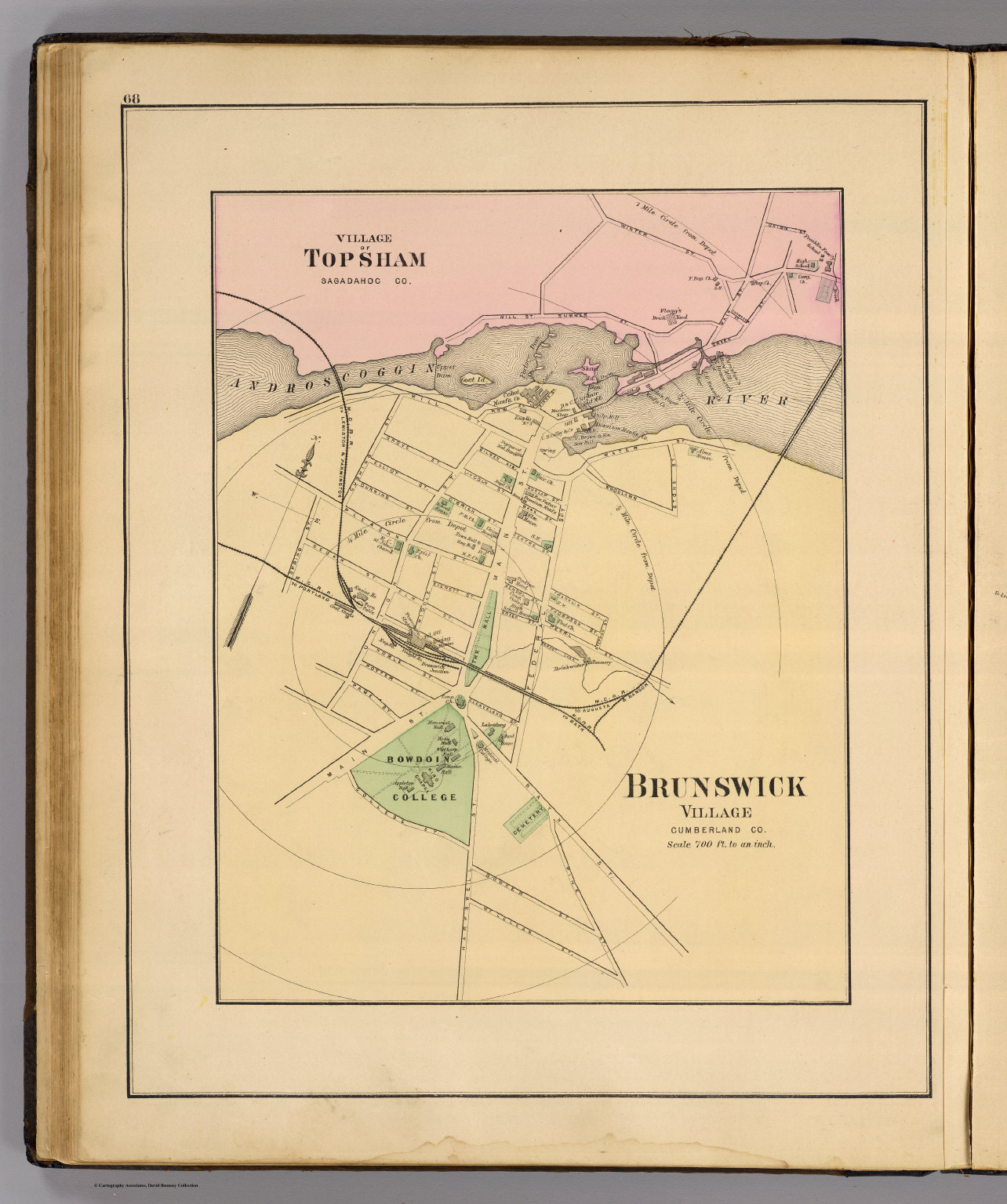 Brunswick, Topsham. - David Rumsey Historical Map Collection