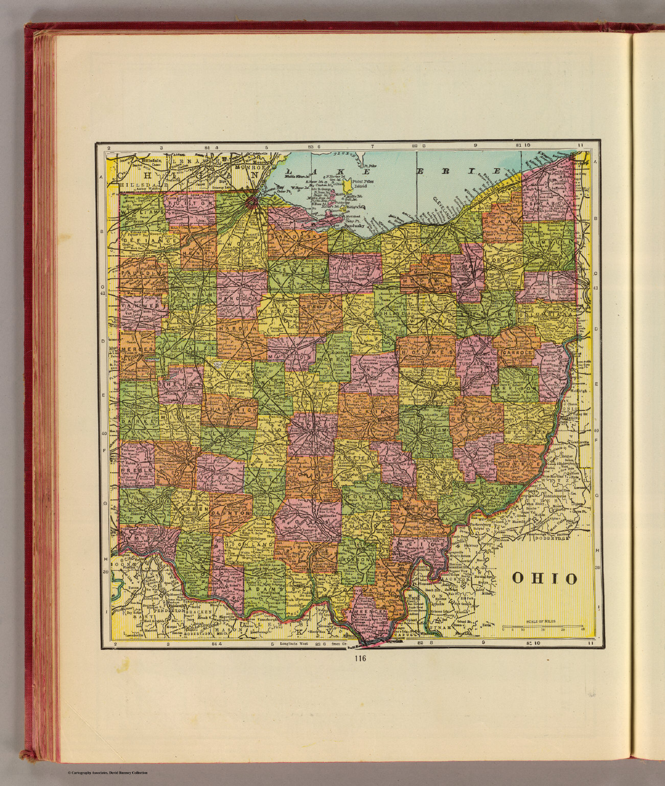 Ohio David Rumsey Historical Map Collection 9678