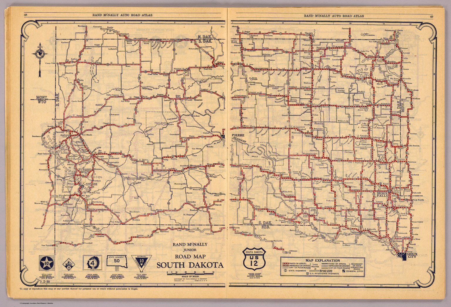 South Dakota. - David Rumsey Historical Map Collection