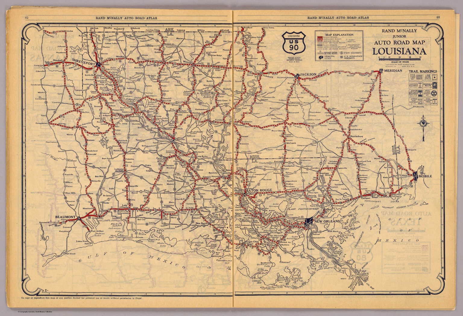 Louisiana David Rumsey Historical Map Collection 2808