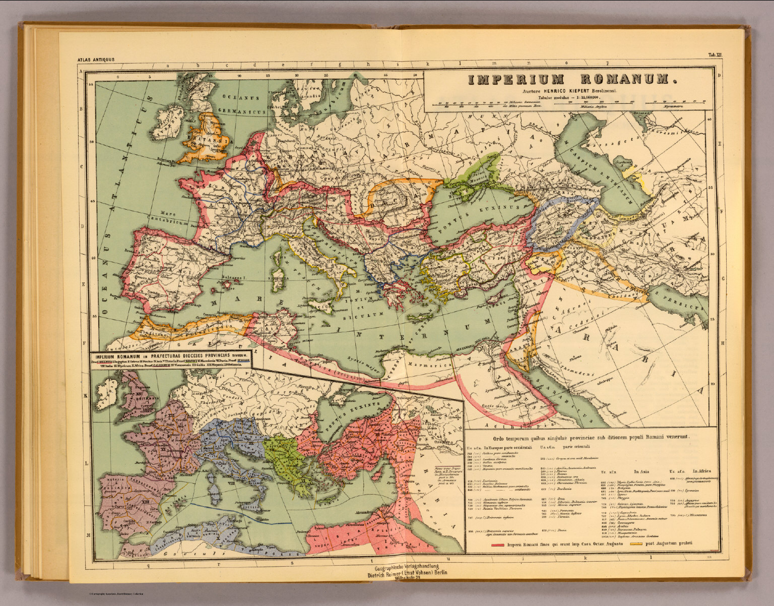 Imperium Romanum. - David Rumsey Historical Map Collection