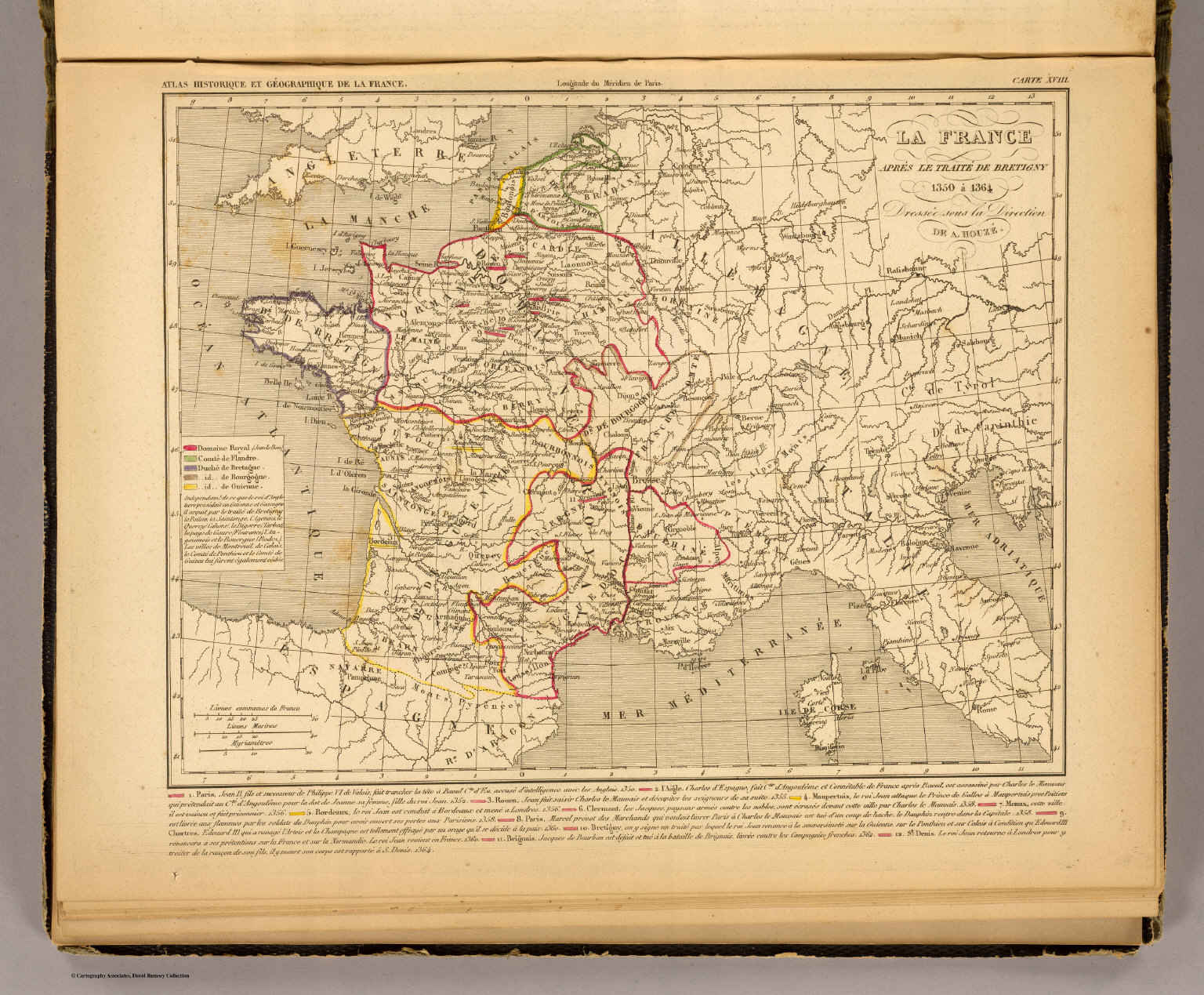 la-france-1350-a-1364-david-rumsey-historical-map-collection