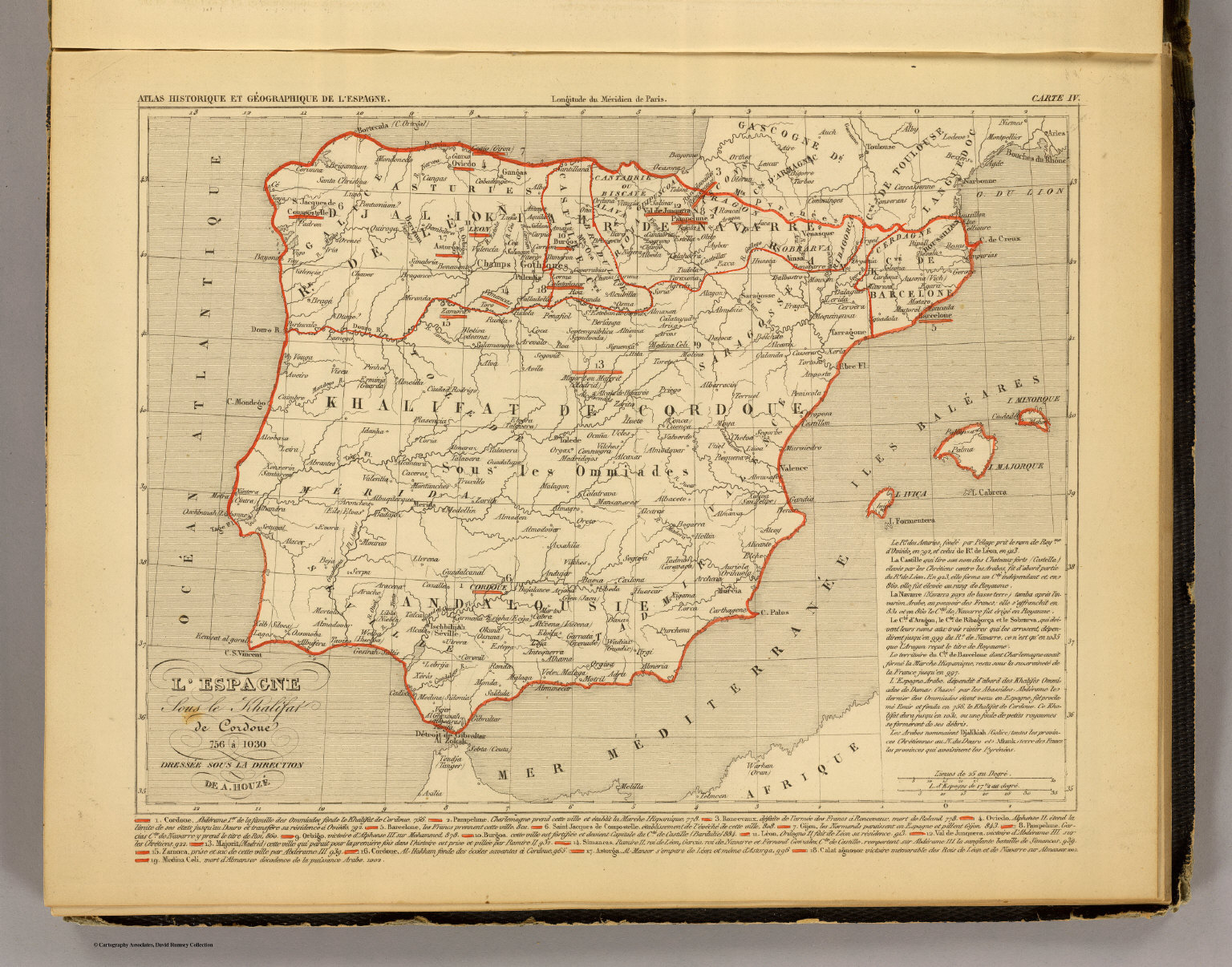 L'Espagne 756 a 1030. - David Rumsey Historical Map Collection