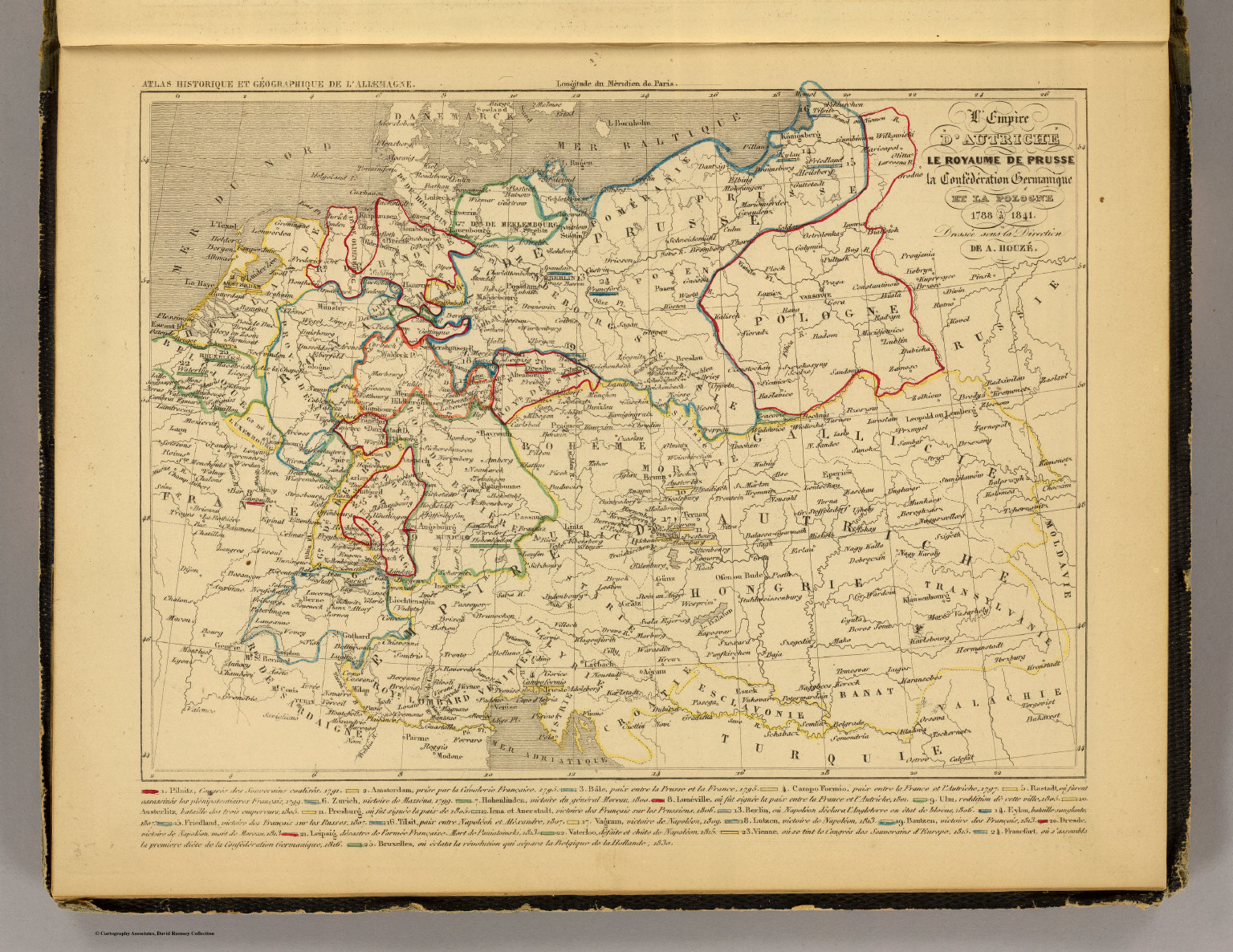 Autriche, Prusse, Confed. Germanique, Pologne 1788 a 1841. - David ...