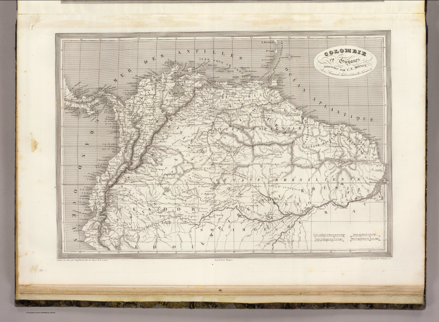 Colombia et Guyanes. - David Rumsey Historical Map Collection