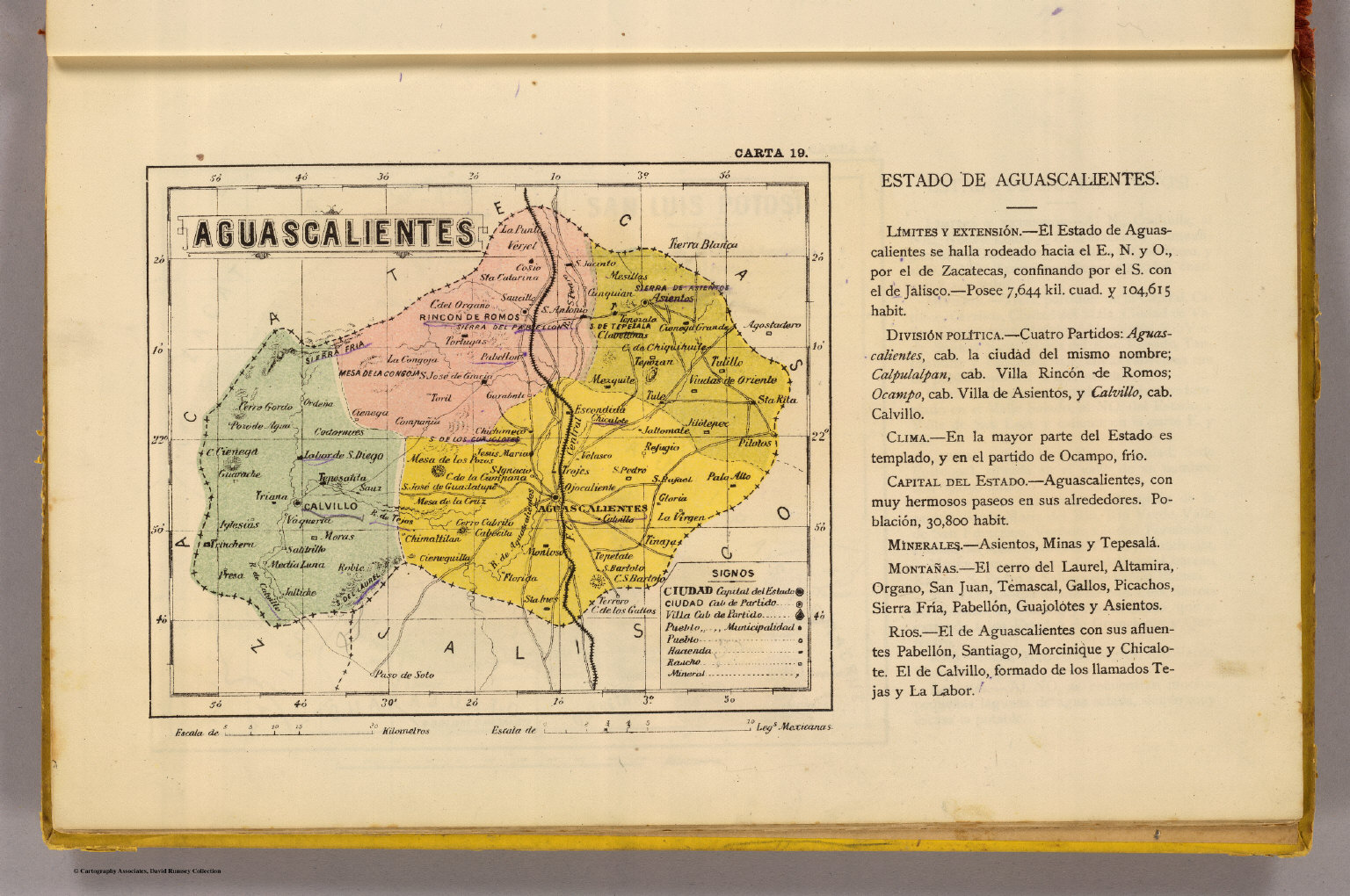 Aguascalientes. - David Rumsey Historical Map Collection