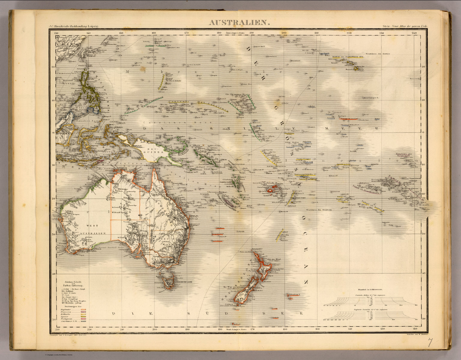 Australien. - David Rumsey Historical Map Collection