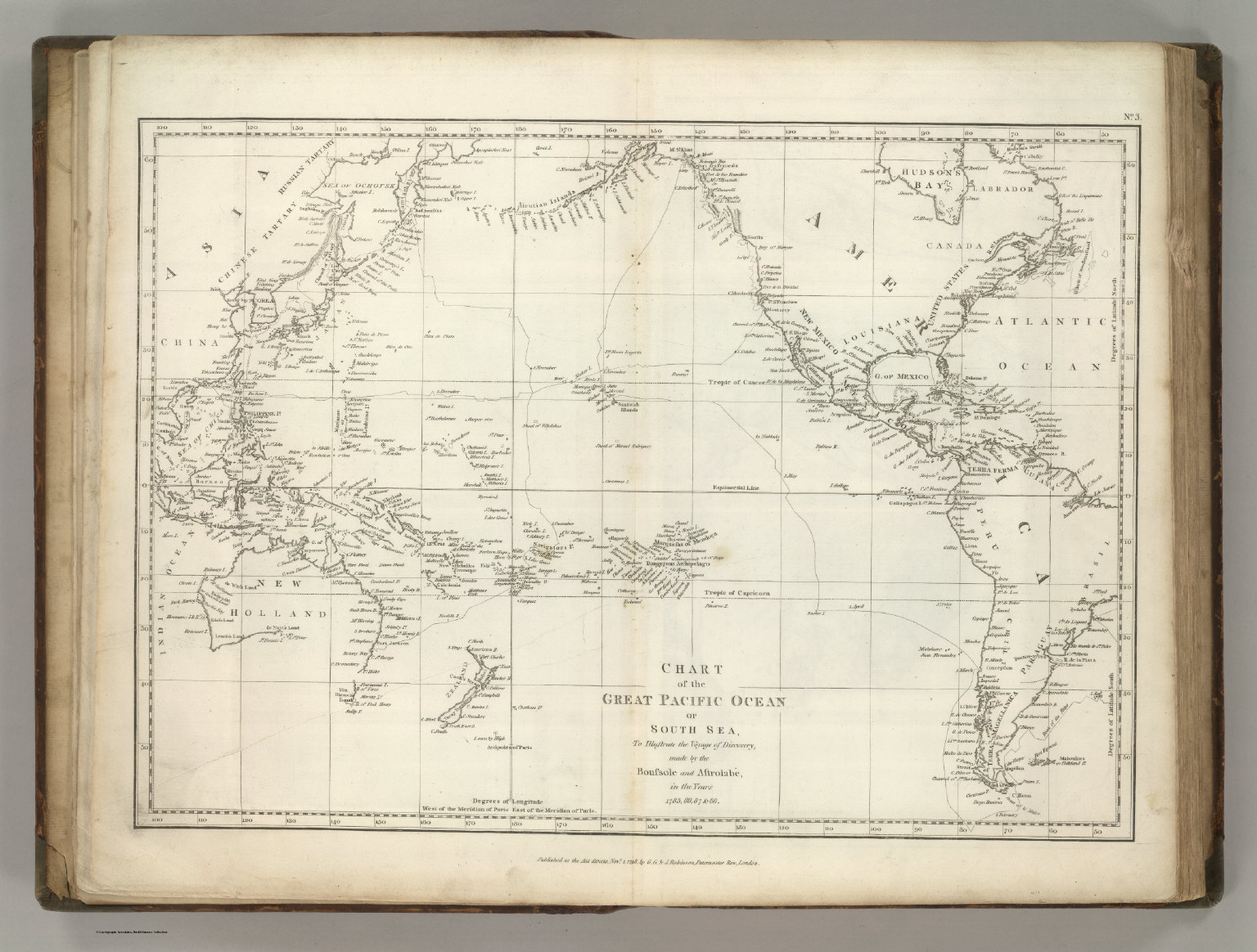 Chart of the Great Pacific Ocean. - David Rumsey Historical Map Collection