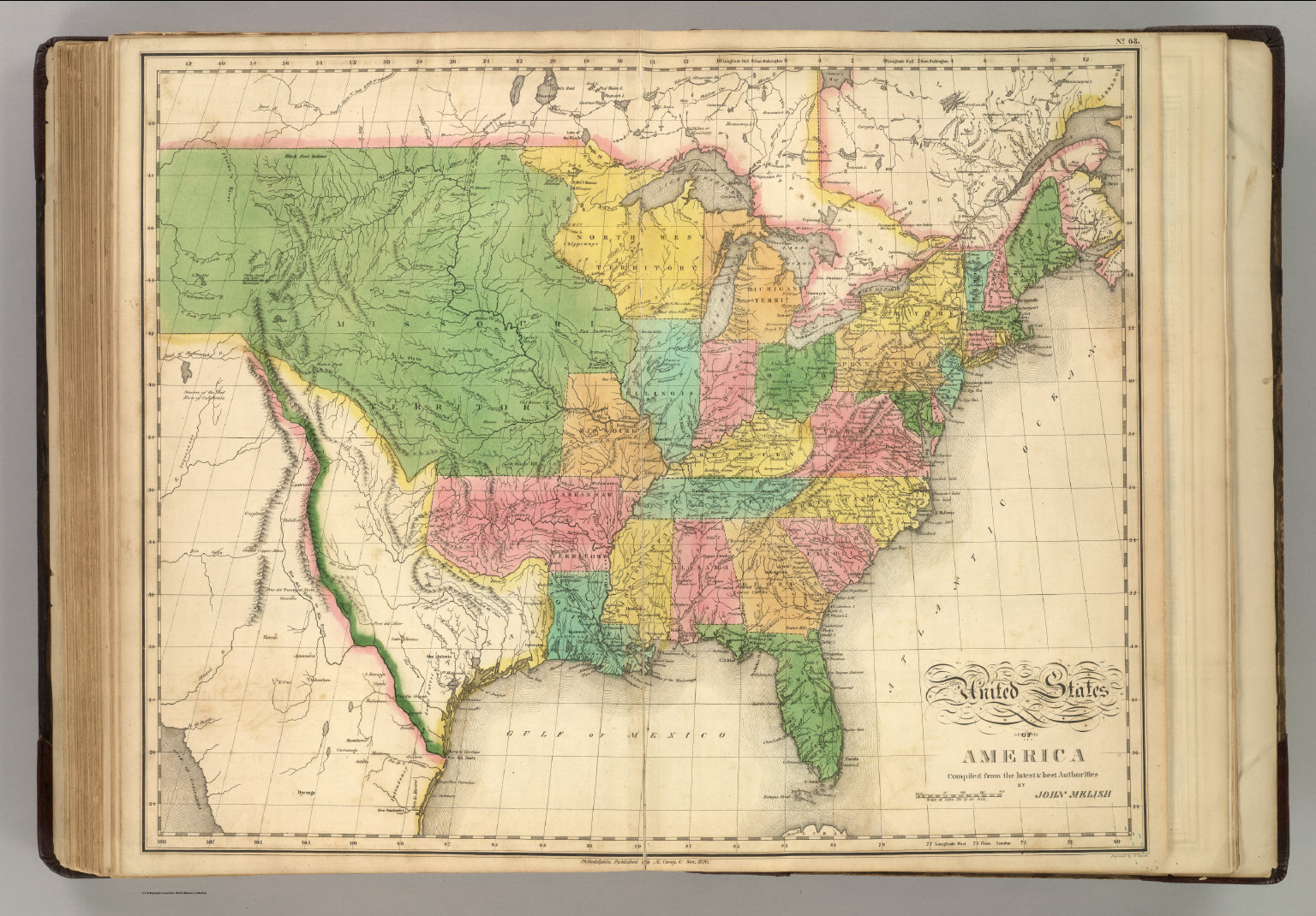 United States Of America David Rumsey Historical Map Collection 5340