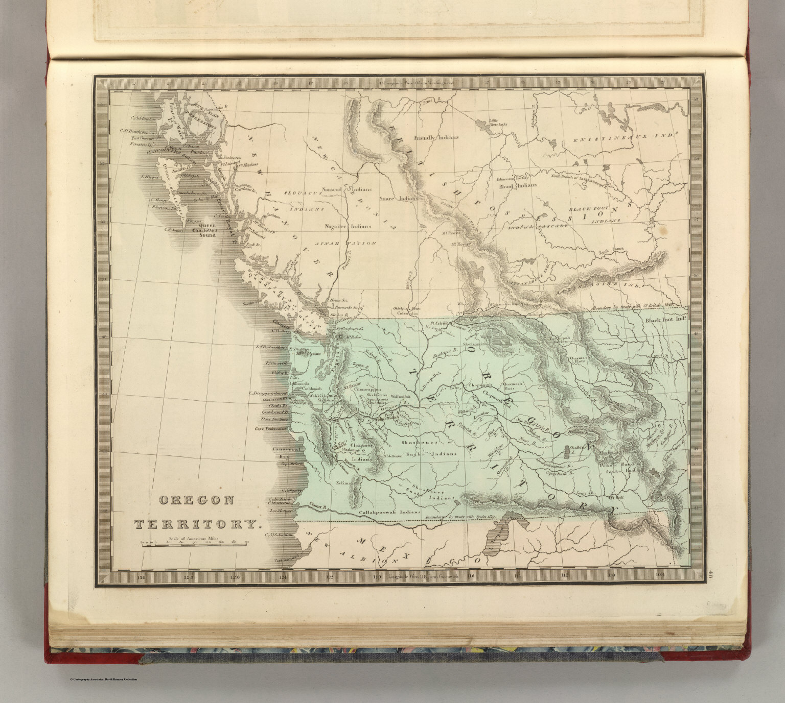 Oregon Territory David Rumsey Historical Map Collection 2308