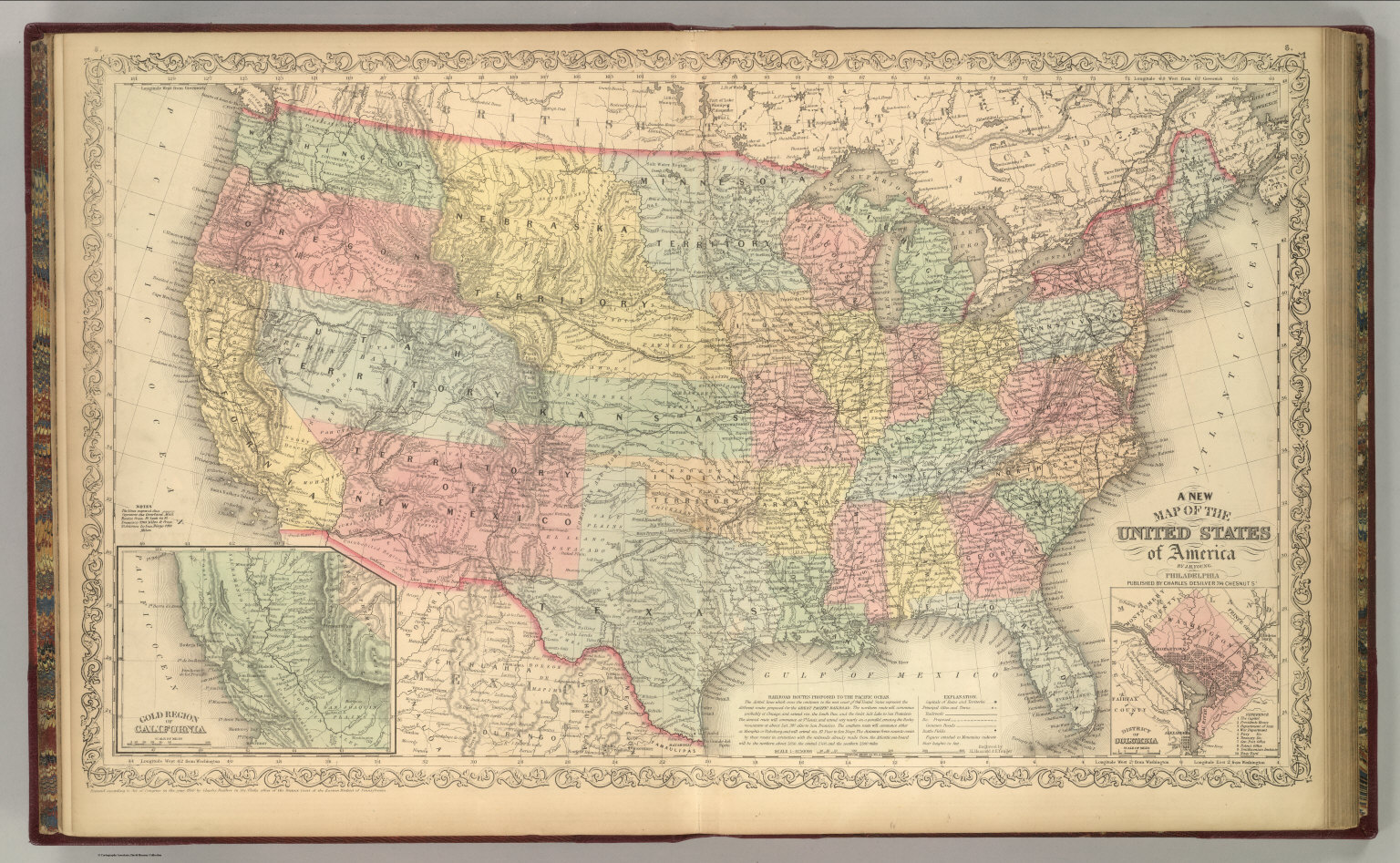 United States David Rumsey Historical Map Collection 1001