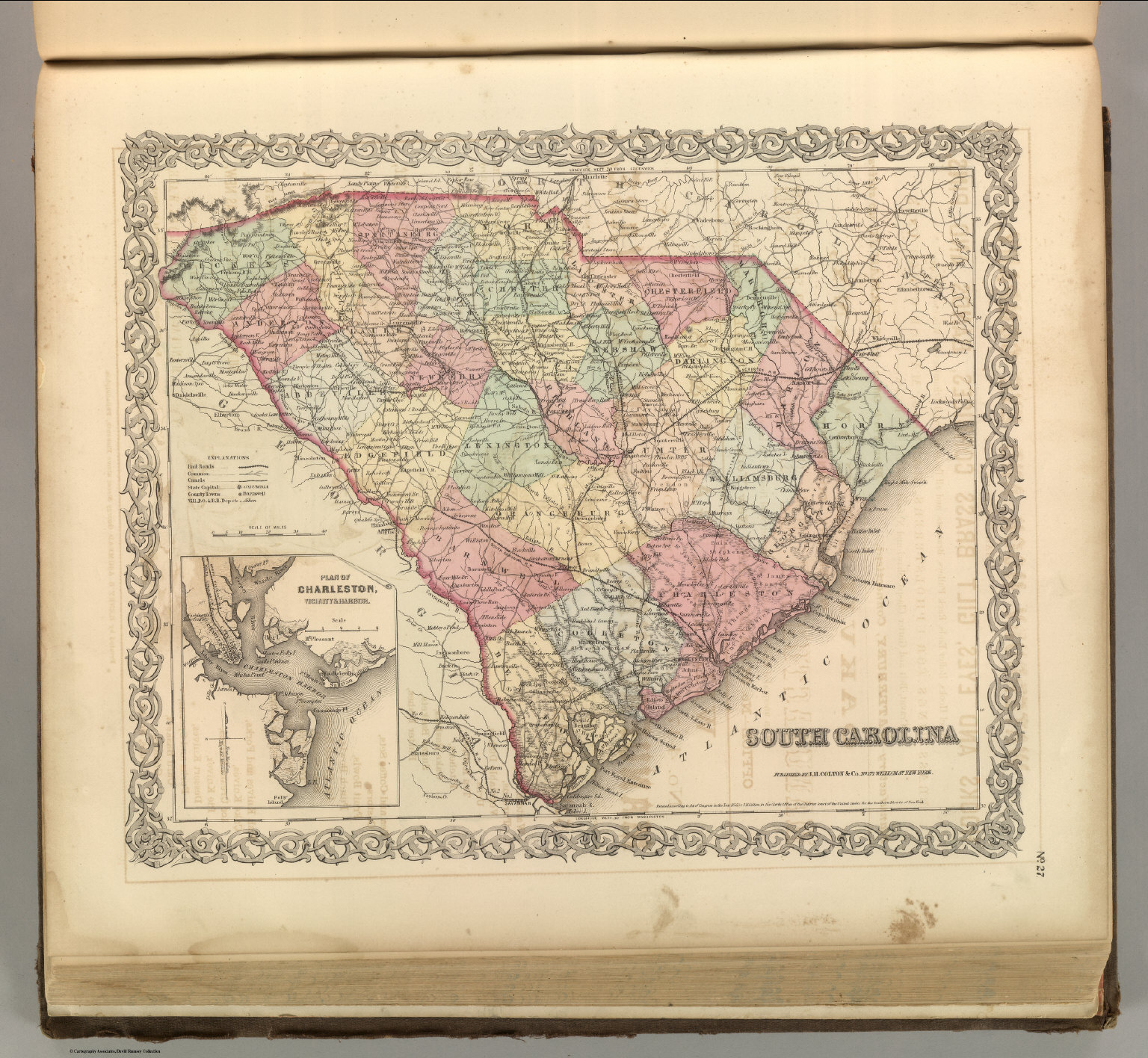 South Carolina David Rumsey Historical Map Collection 0114