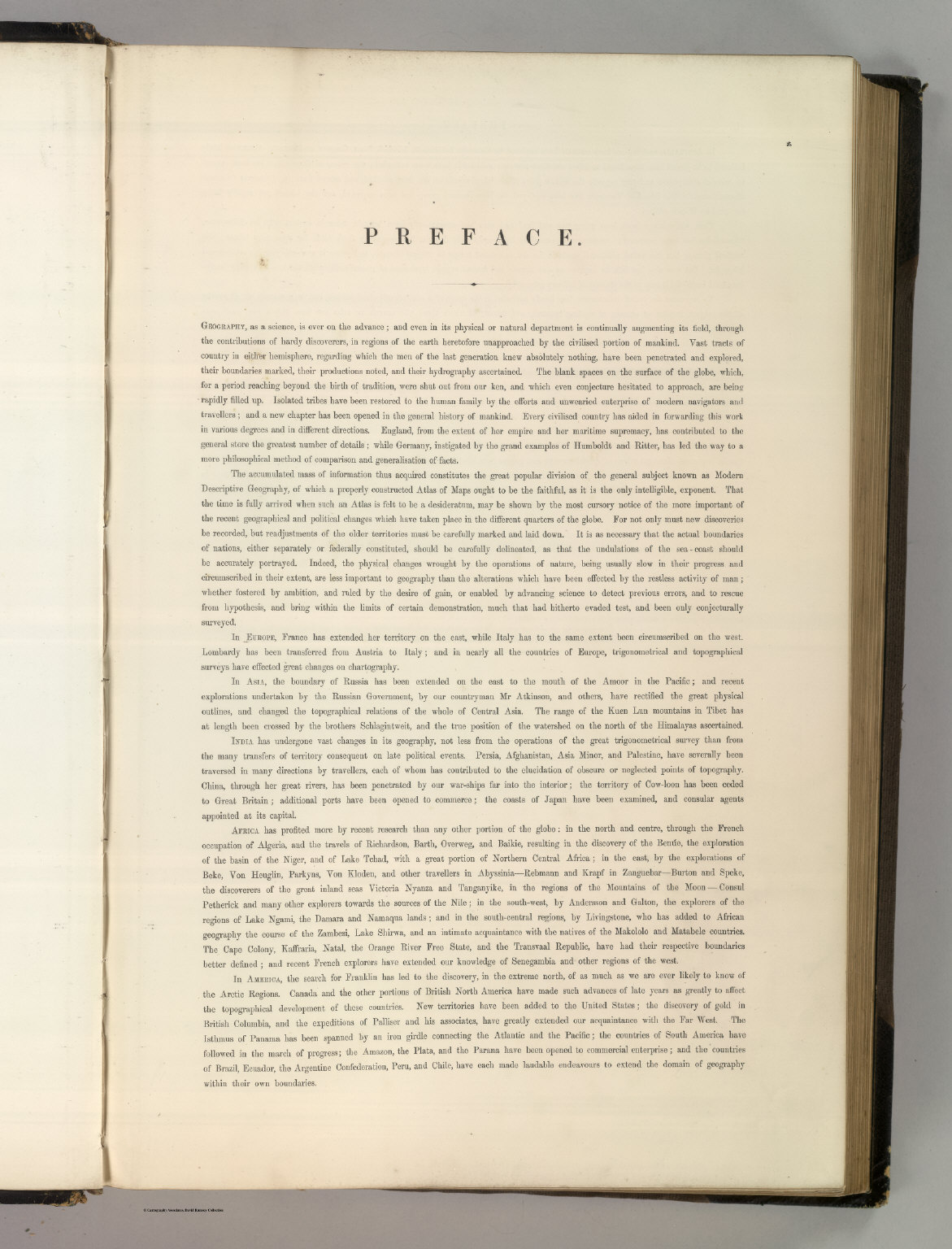 Preface: Royal atlas of modern geography. - David Rumsey Historical Map ...