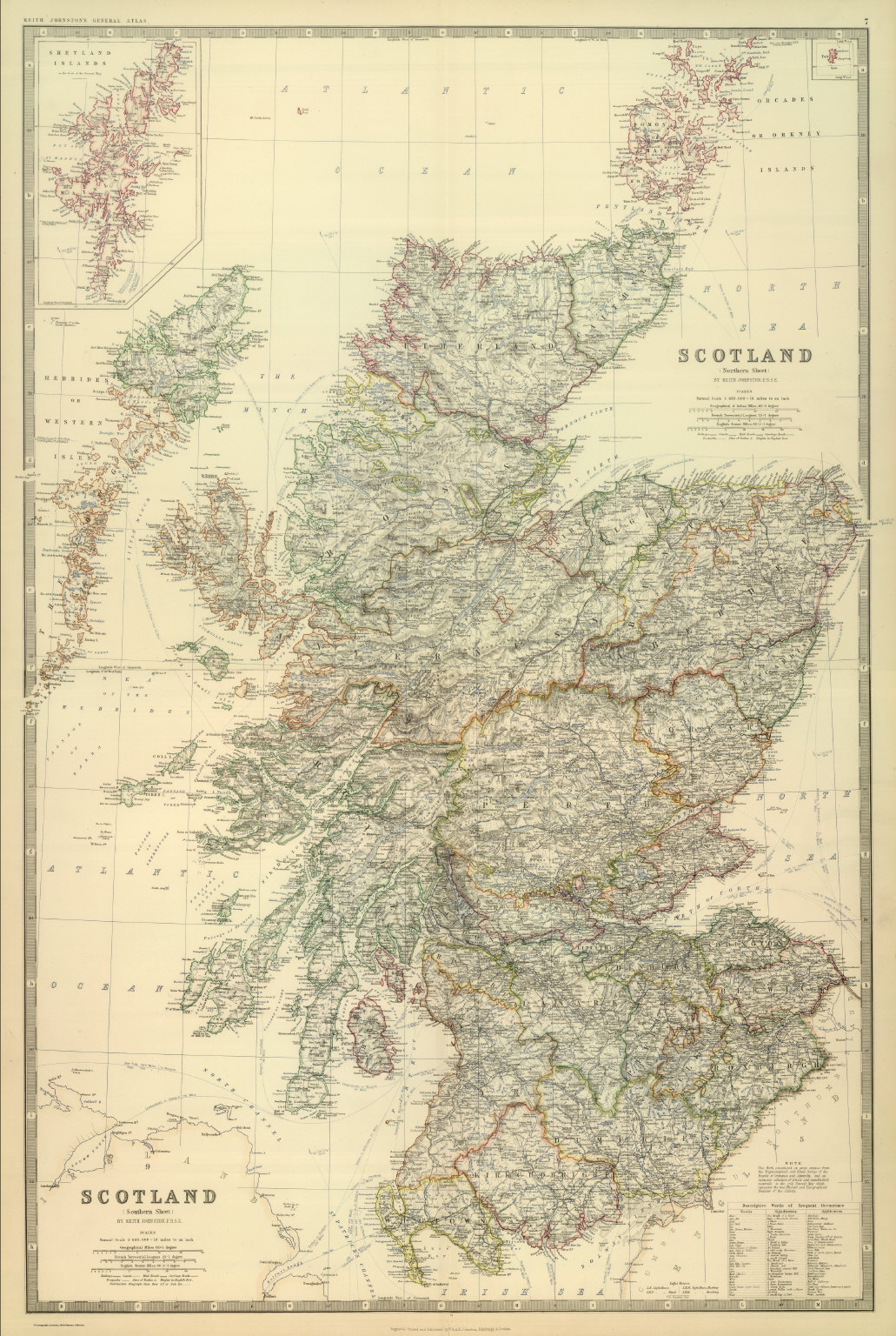 Composite: Scotland. - David Rumsey Historical Map Collection