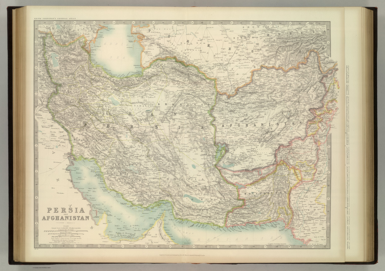 Persia and Afghanistan. - David Rumsey Historical Map Collection