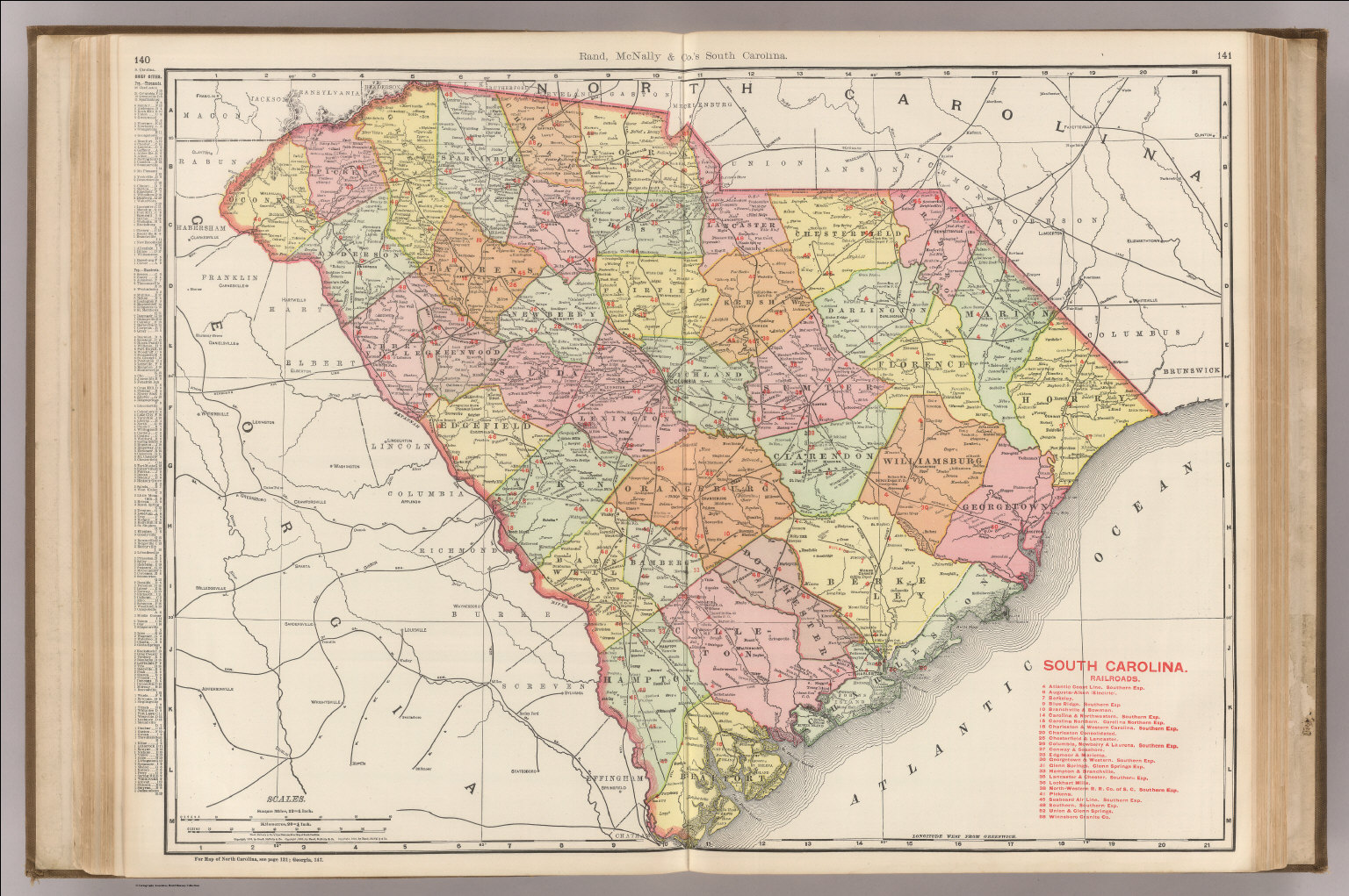 South Carolina. - David Rumsey Historical Map Collection