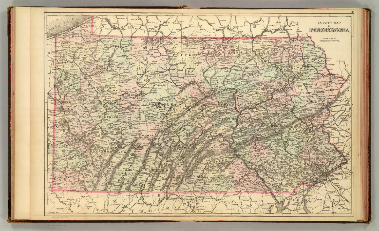 Pennsylvania David Rumsey Historical Map Collection