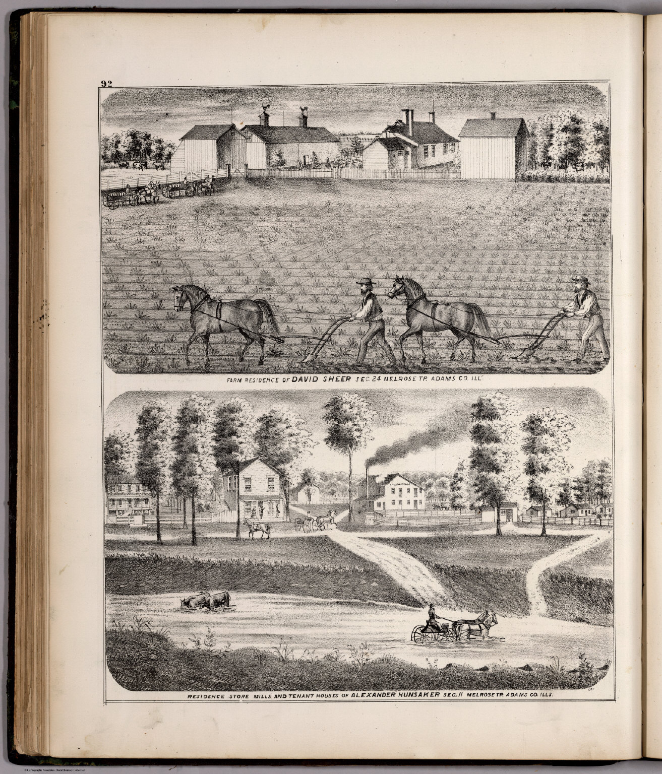 View Residence of David Sheer. Properties of Alexander Hunsaker, Adams