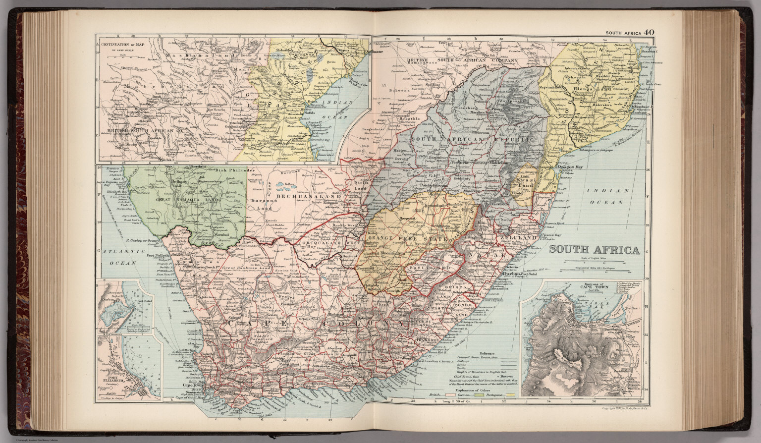 South Africa 40 - David Rumsey Historical Map Collection