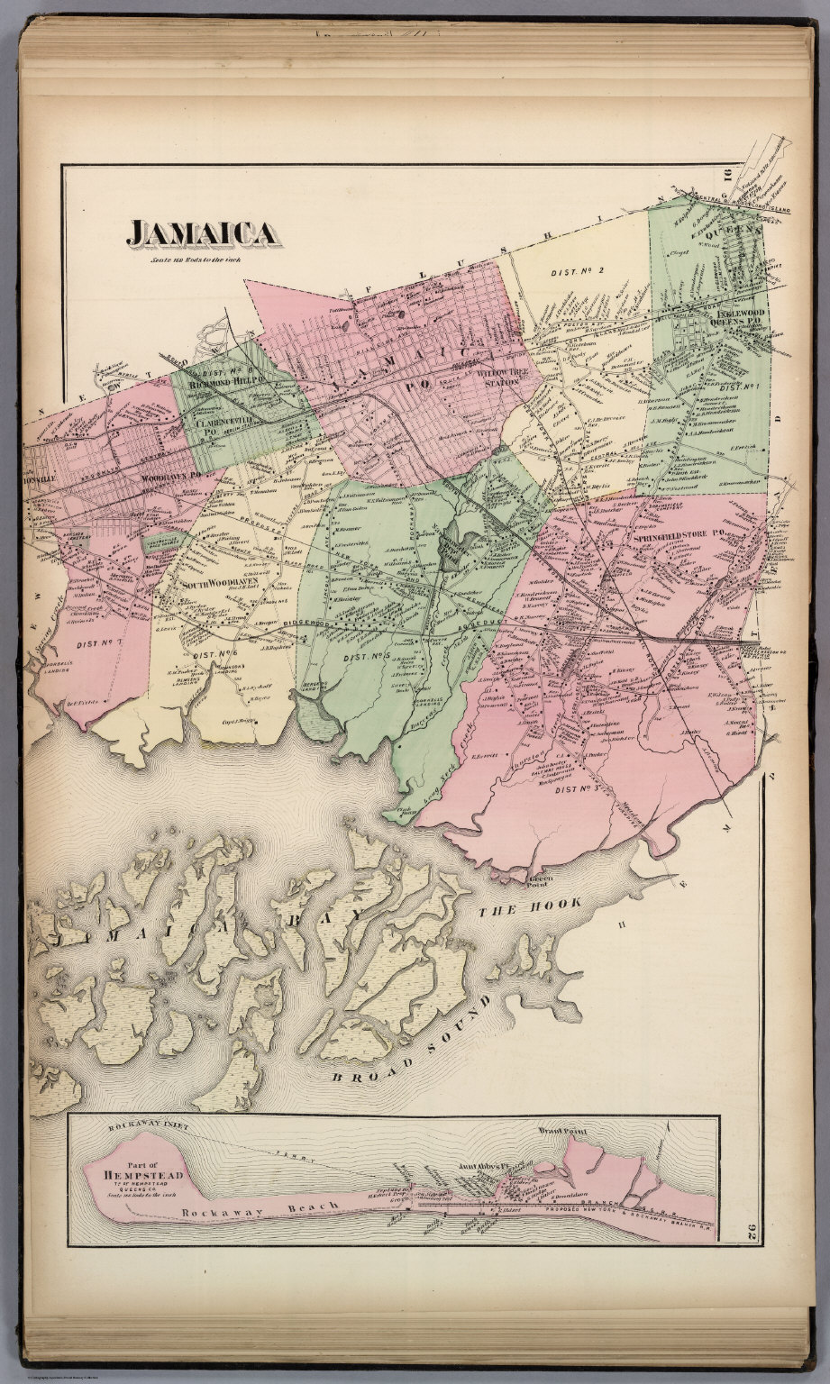 Jamaica. Long Island. David Rumsey Historical Map Collection