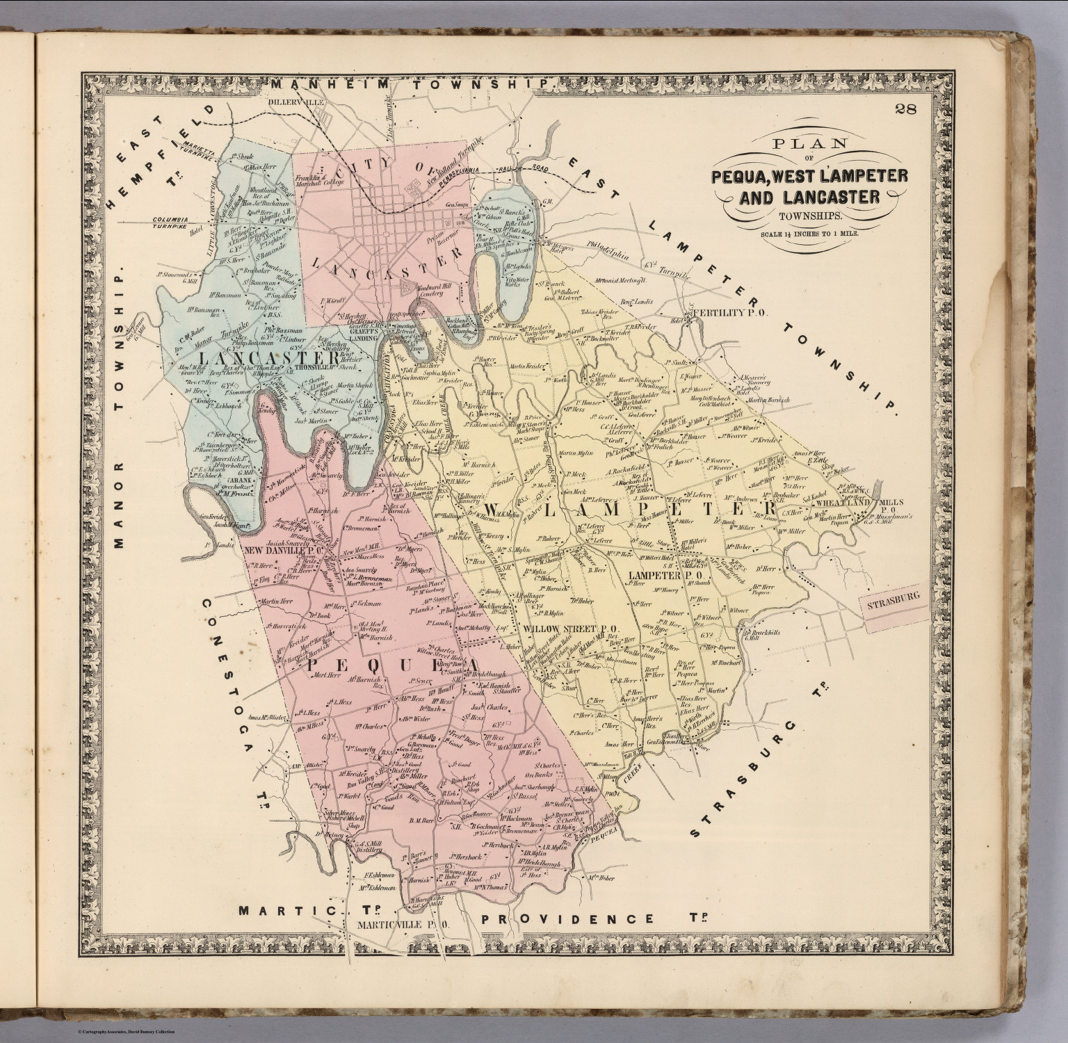Pequa, West Lampeter, and Lancaster Townships, Lancaster County