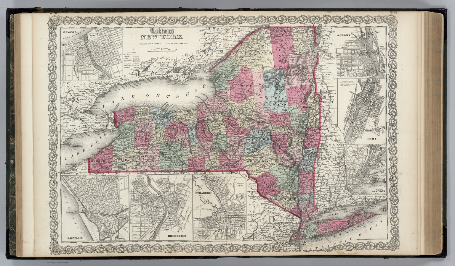 New York David Rumsey Historical Map Collection 