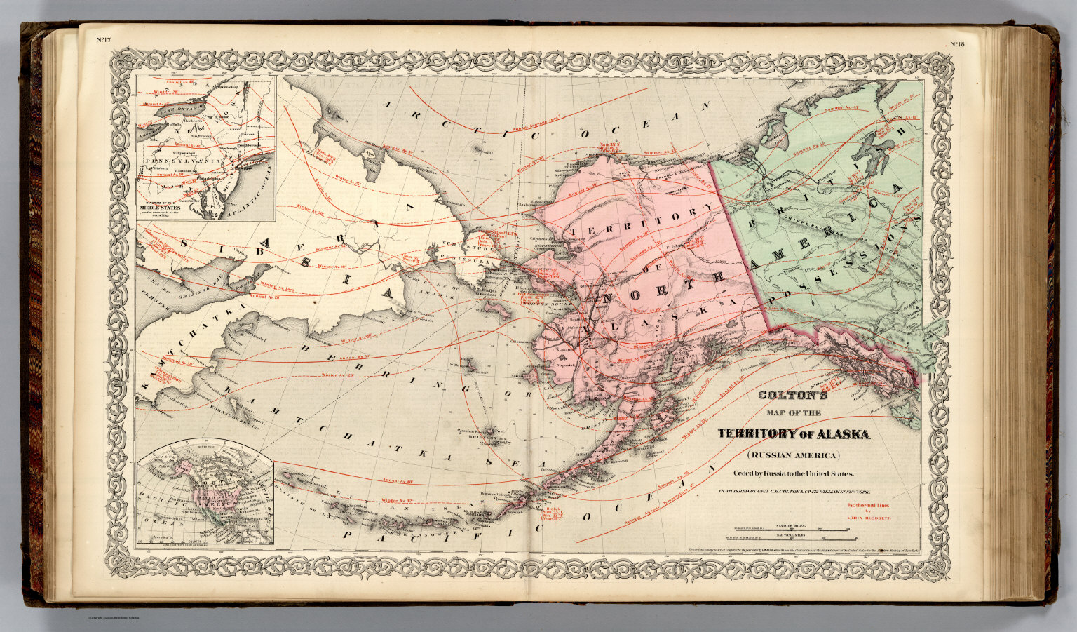 Territory of Alaska (Russian America). David Rumsey Historical Map