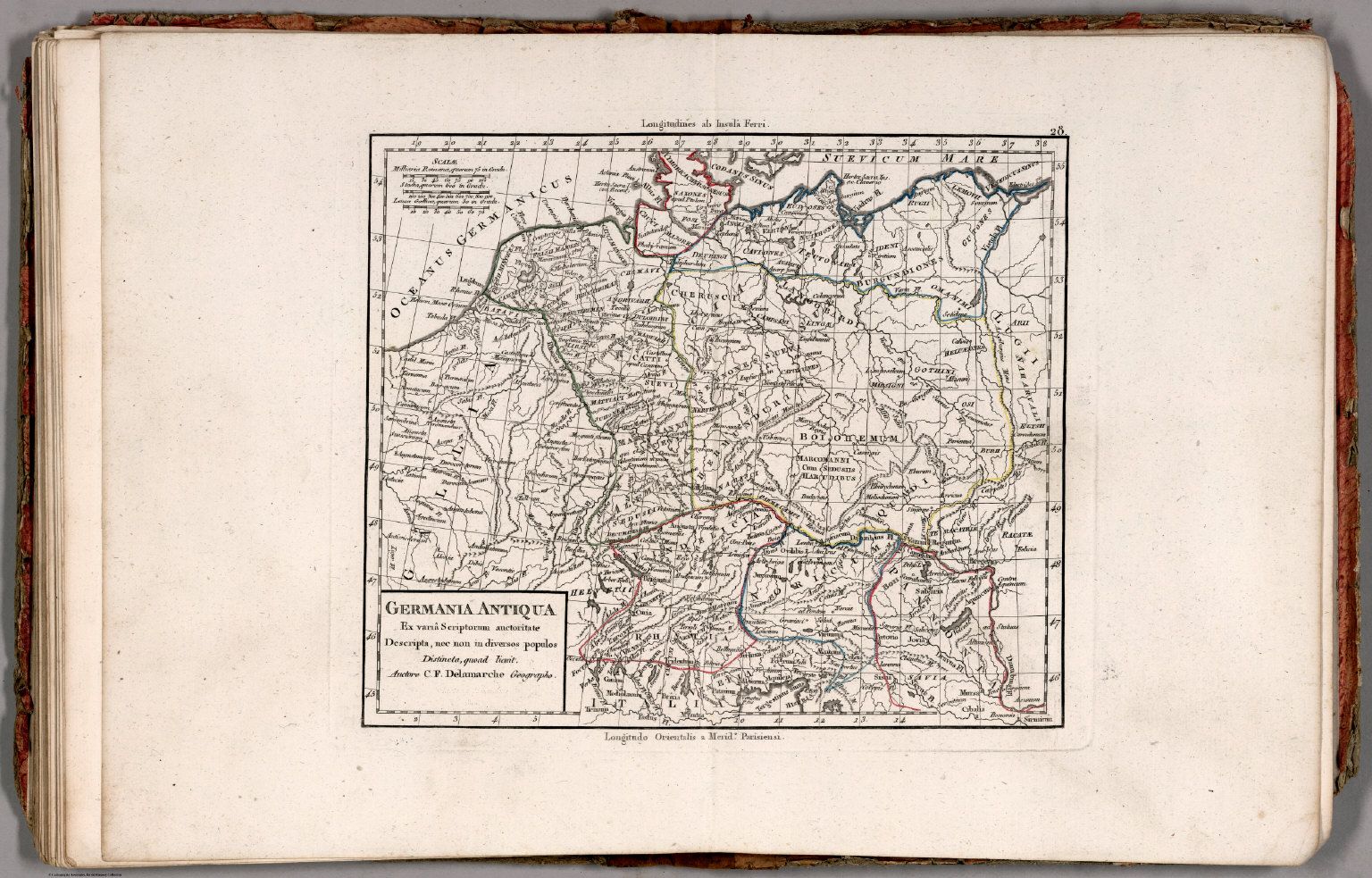 Germania Antiqua. - David Rumsey Historical Map Collection