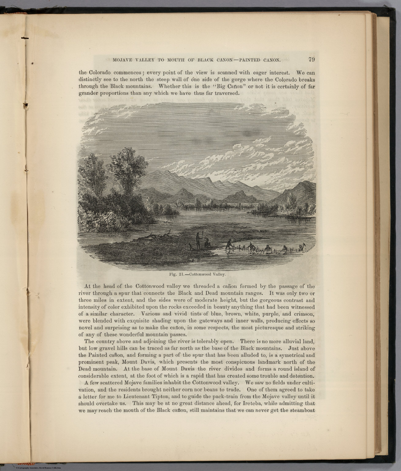 Cottonwood Valley. David Rumsey Historical Map Collection