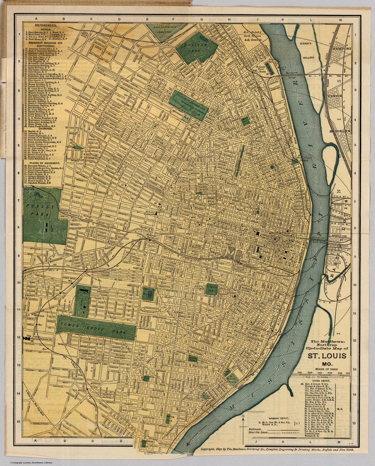 Map Of St Louis Missouri - Maping Resources