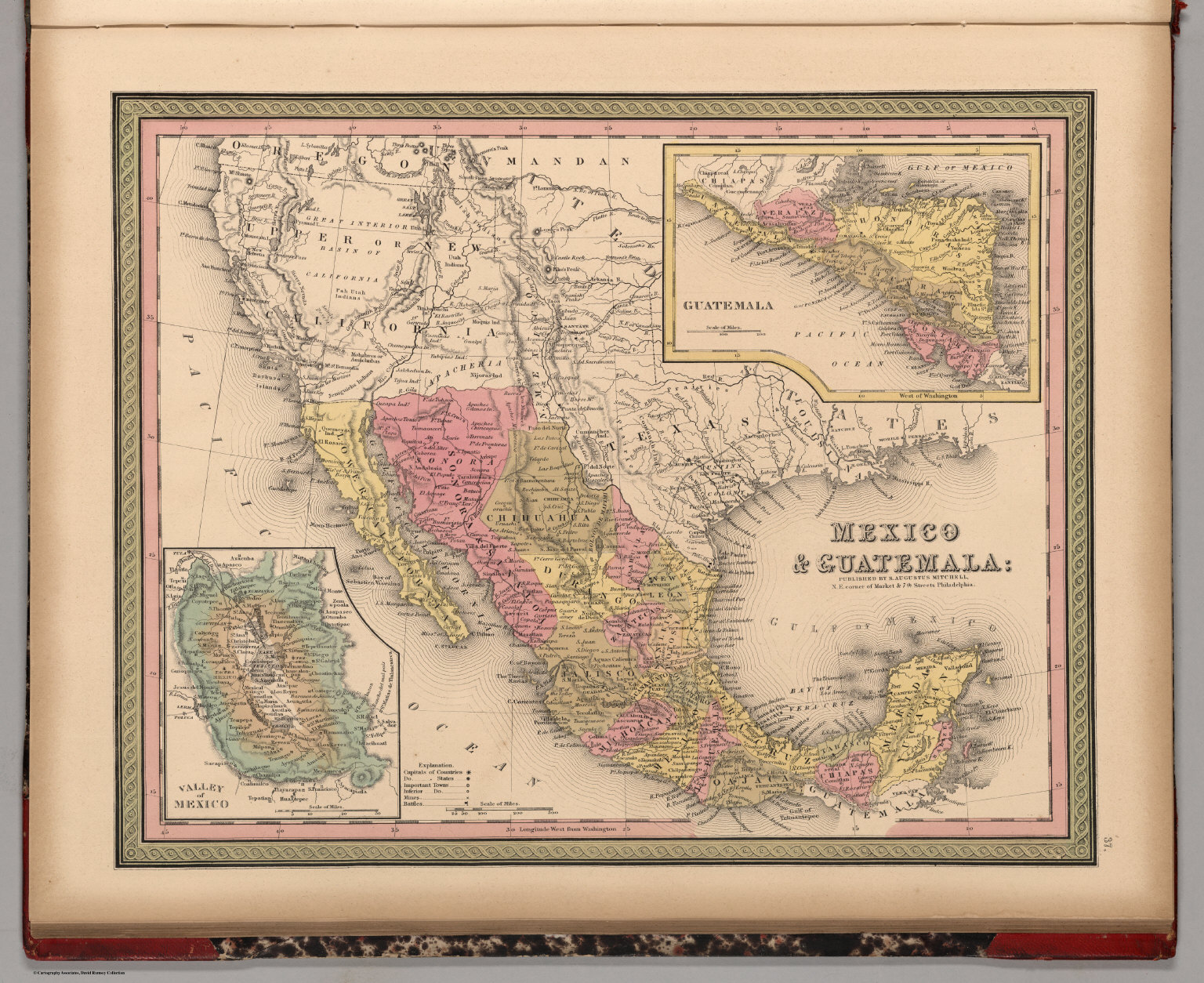 Mexico & Guatemala - David Rumsey Historical Map Collection