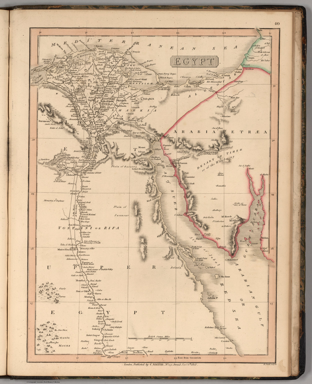 Egypt. - David Rumsey Historical Map Collection