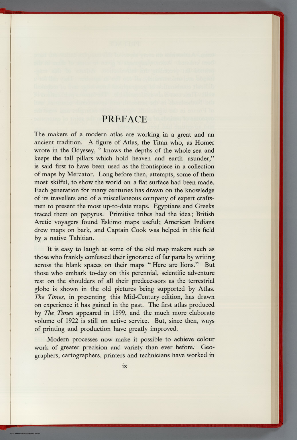 Text Page: Preface: Volume III, Northern Europe - David Rumsey ...