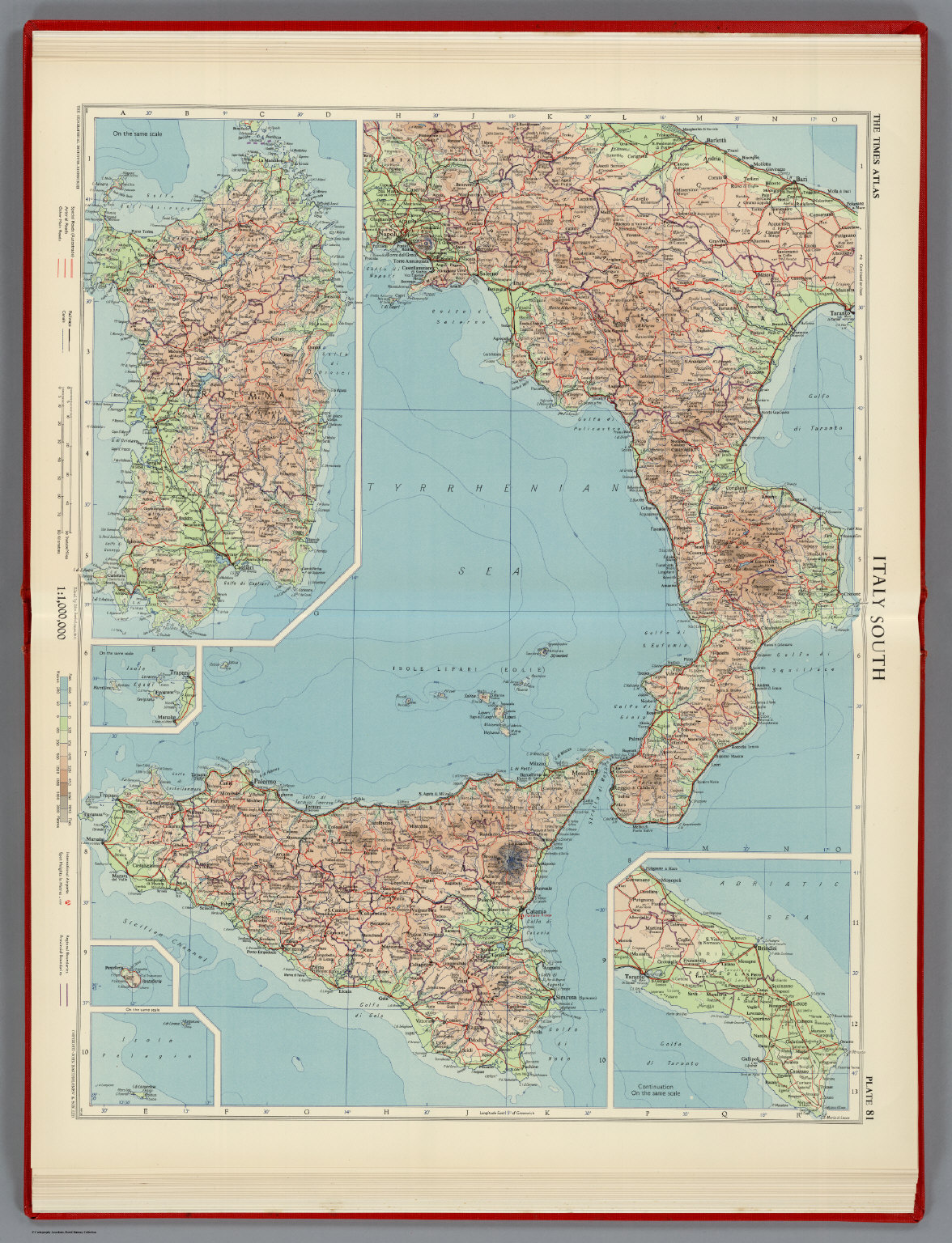 Italy South, Plate 81, V. IV - David Rumsey Historical Map Collection