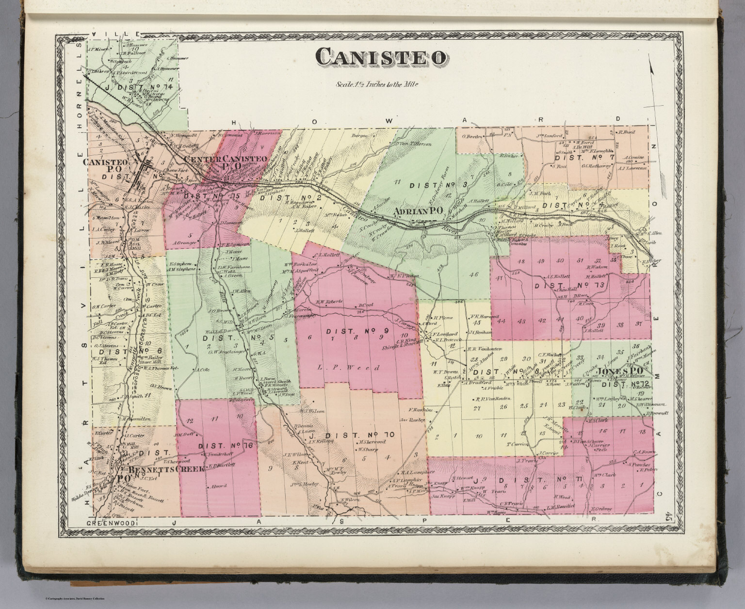 Canisteo. David Rumsey Historical Map Collection