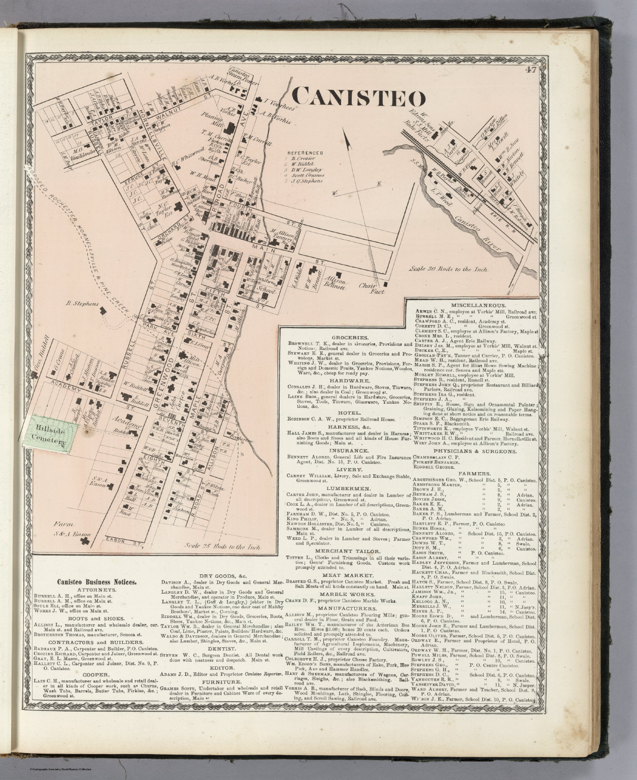 Canisteo. David Rumsey Historical Map Collection