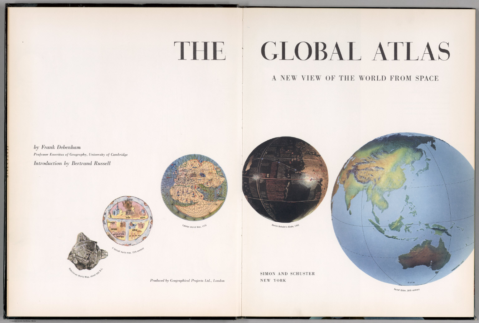 Title Page: The global atlas; a new view of the world from space ...