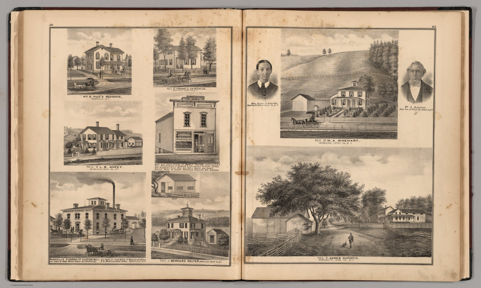 View Residences. Commercial Establishments. Portraits. David Rumsey