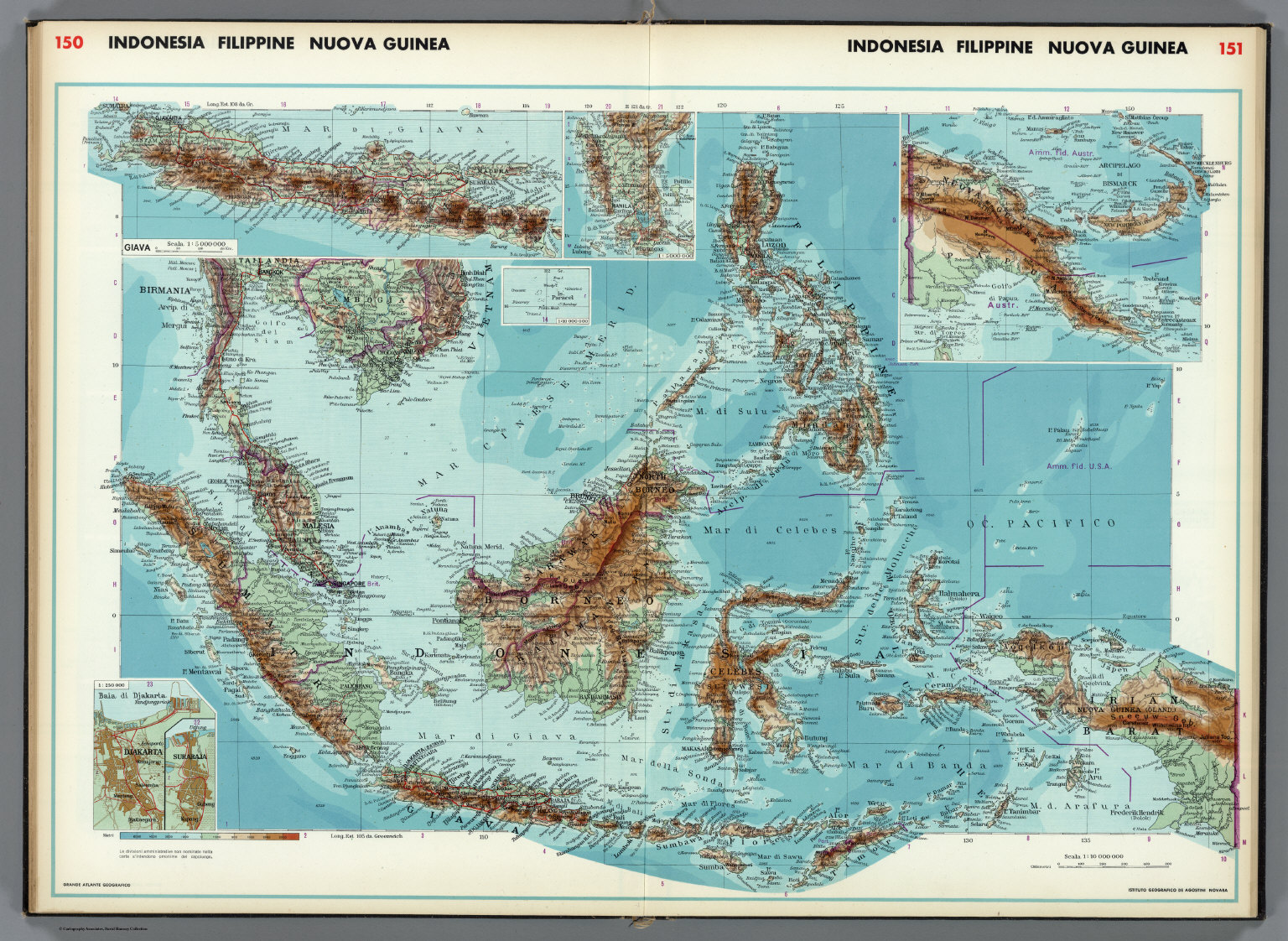 Indonesia, Phillipines, and Papua New Guinea. - David Rumsey Historical ...