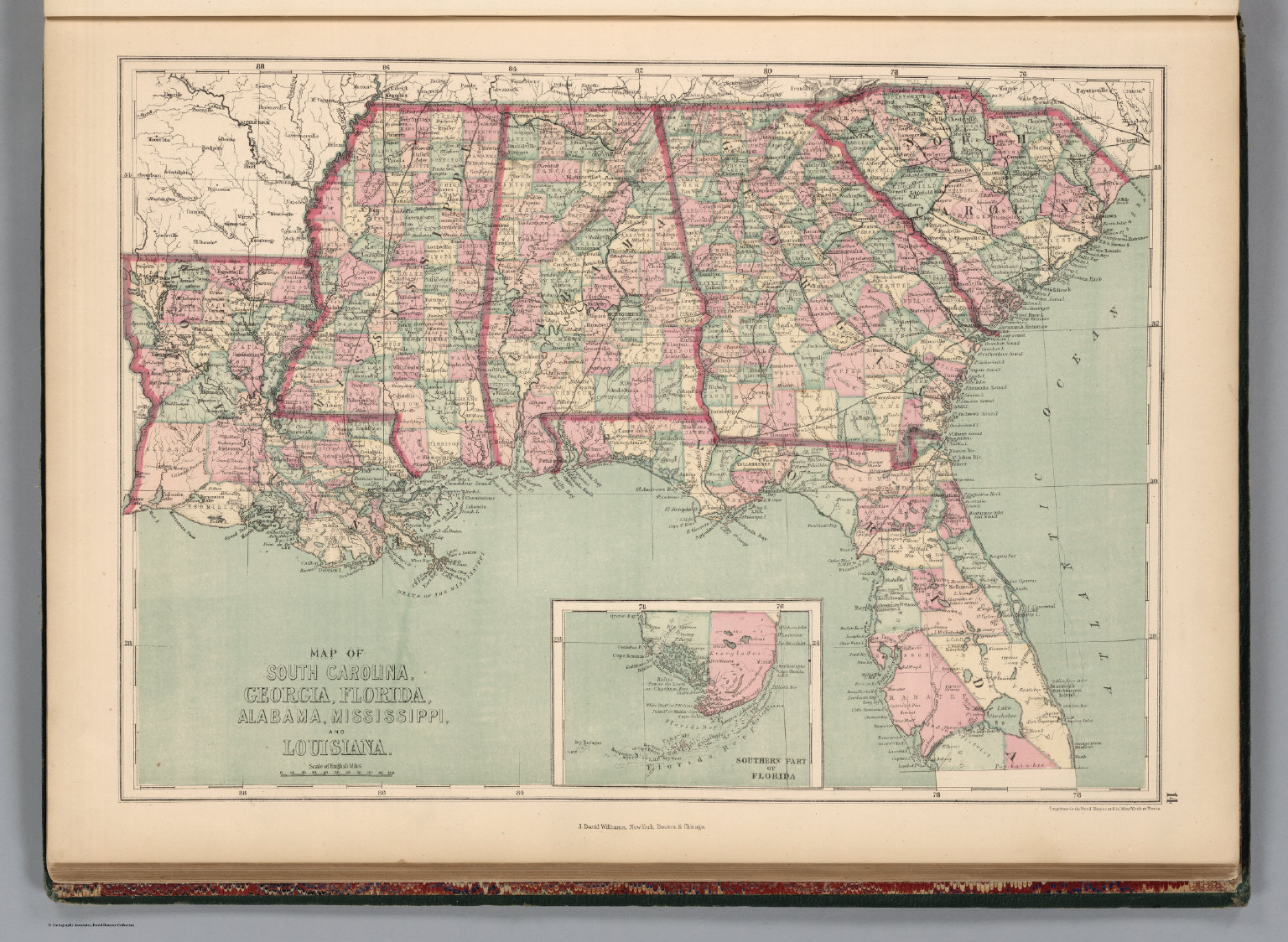 Map Of Louisiana Mississippi Alabama And Florida South Carolina, Georgia, Florida, Alabama, Mississippi, and 