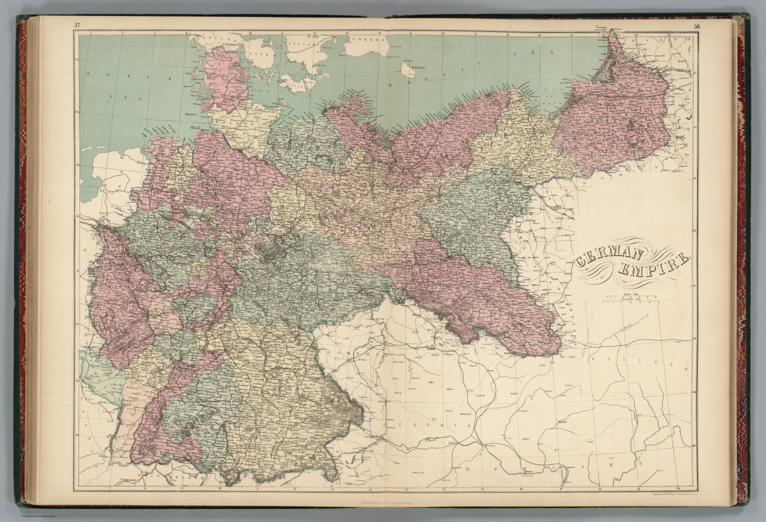 German Empire. - David Rumsey Historical Map Collection