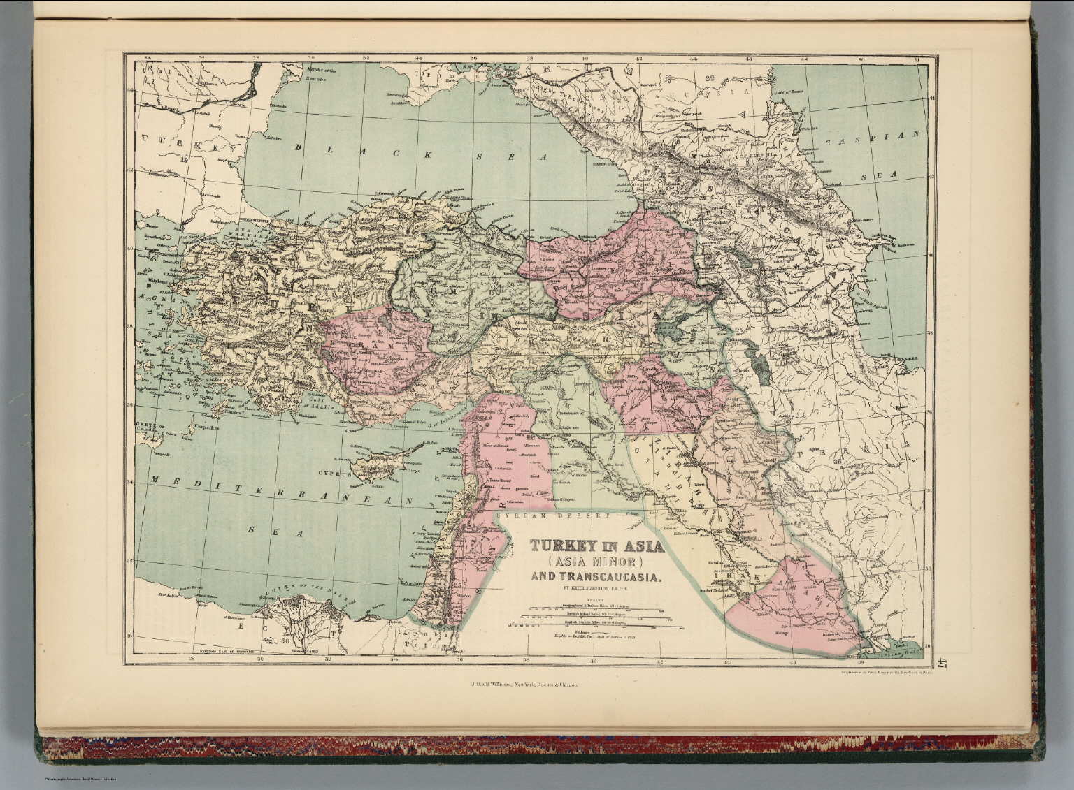 Turkey in Asia (Asia Minor) and Transcaucasia. - David Rumsey ...