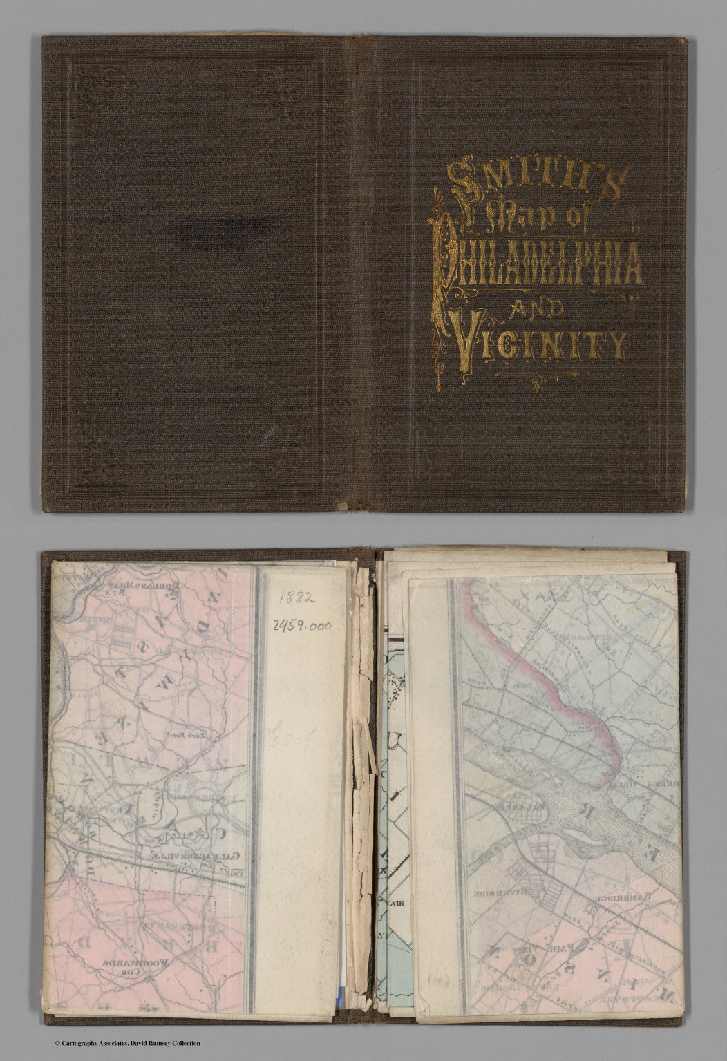 Covers: Driving Map Of Philadelphia And Vicinity. - David Rumsey ...