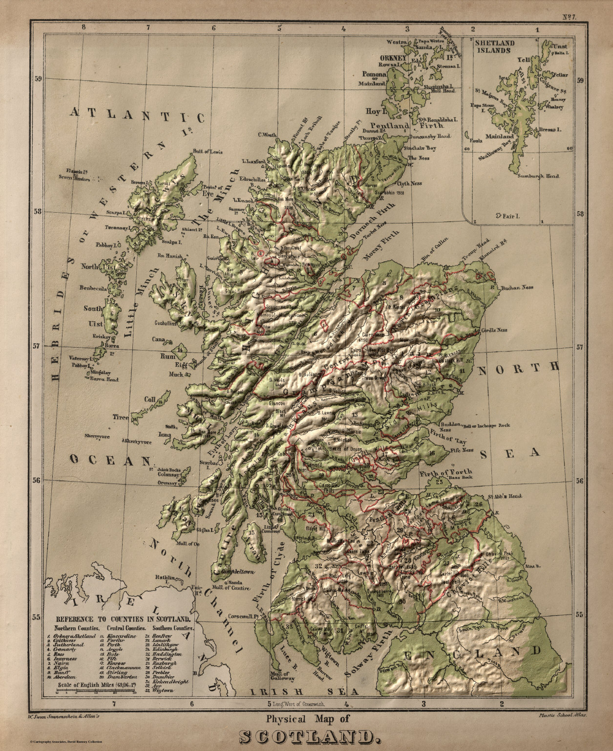 This is an image of Printable Map of Scotland in blank It's just a picture of Printable Map of Scotland in blank