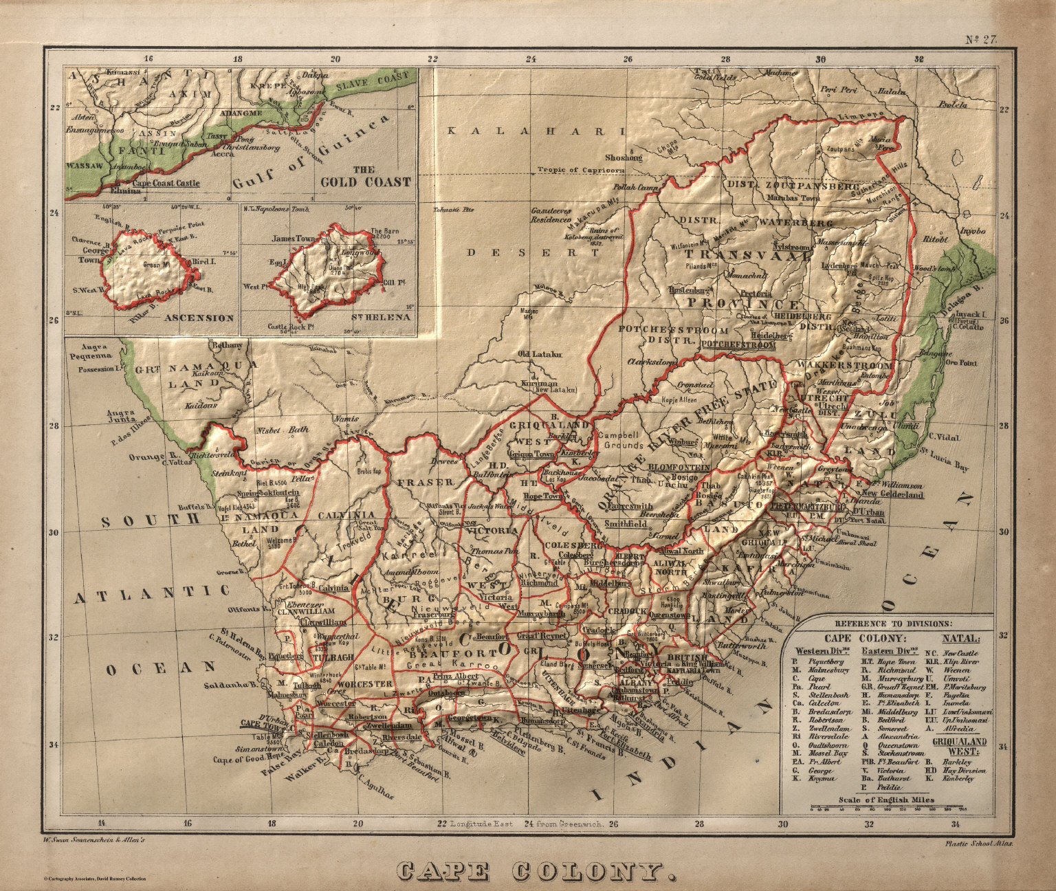 Cape Colony. David Rumsey Historical Map Collection
